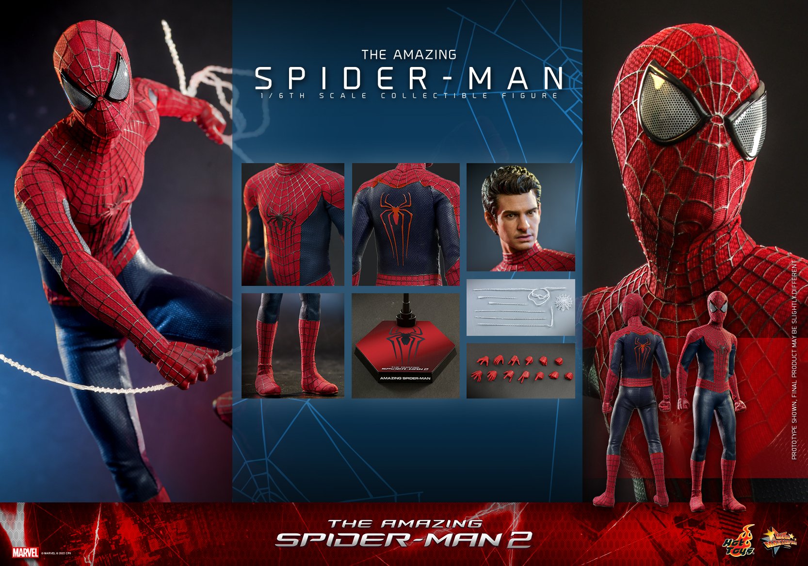 Фигурка Человек-Паук — Hot Toys MMS658 Amazing Spider-Man 2 1/6 BD - купить  в GeekZona.ru