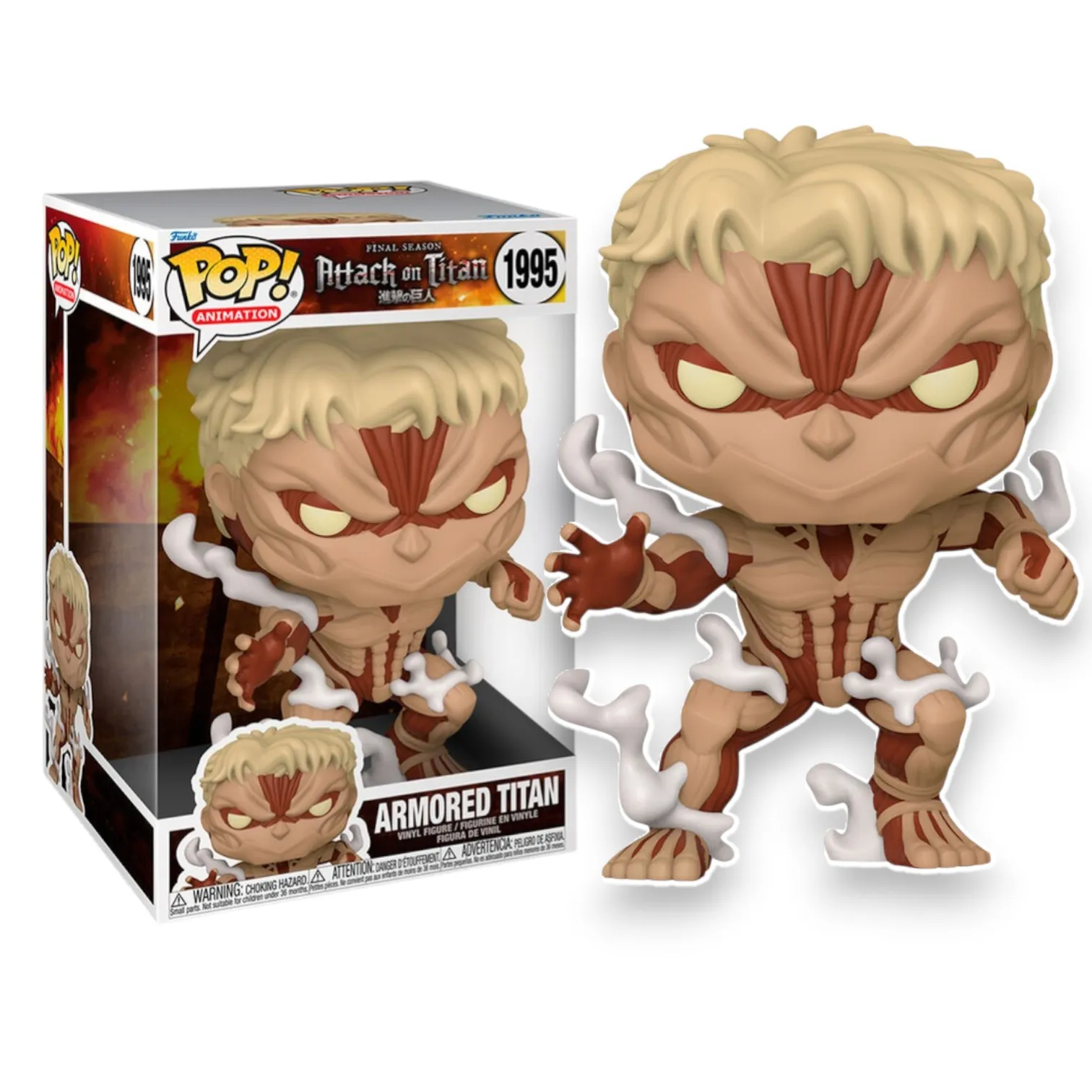 Фигурка Attack on Titan Armored Titan — Funko Pop! Vinyl 1995