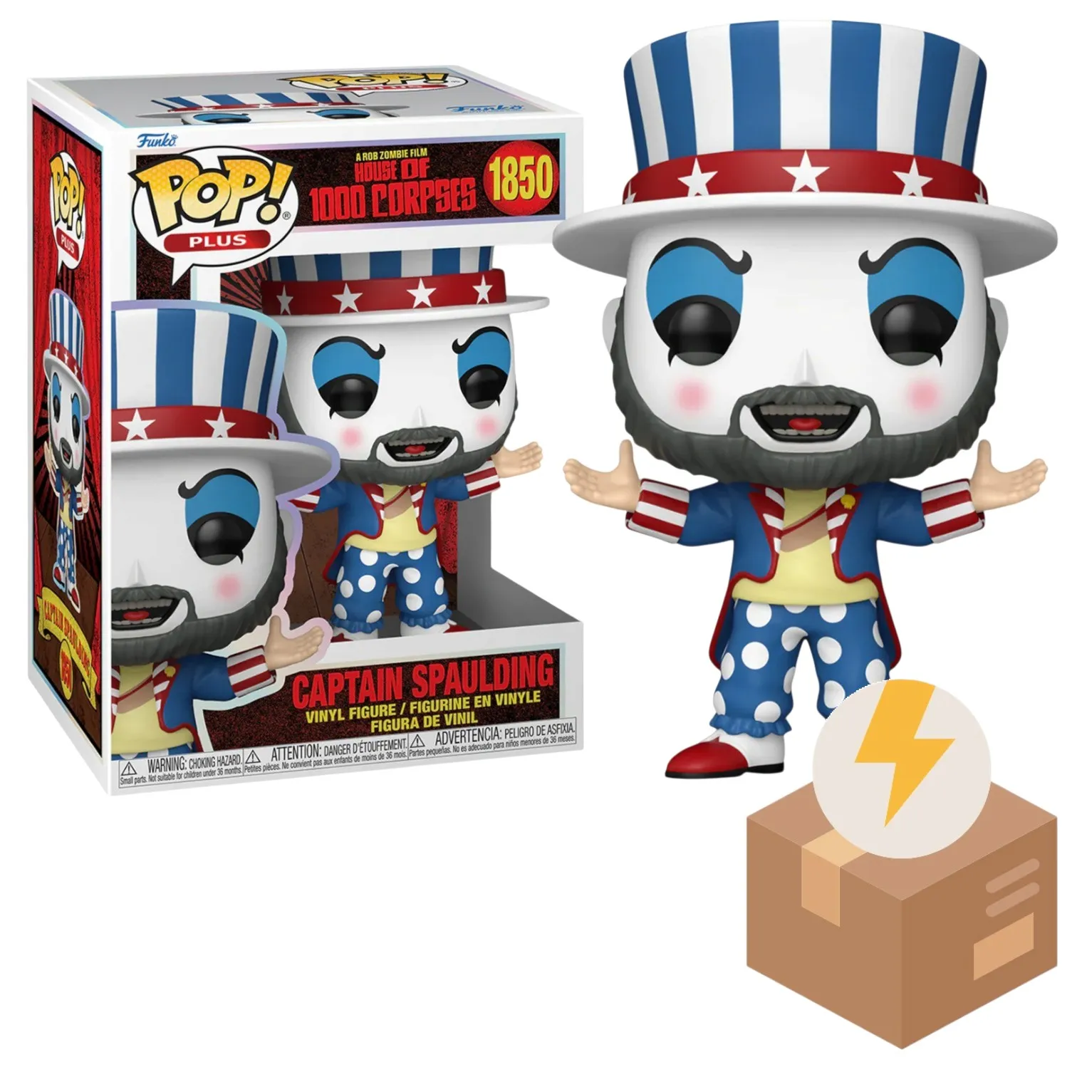Фигурка House of 1000 Corpses Captain Spaulding — Funko POP! 1850 BD