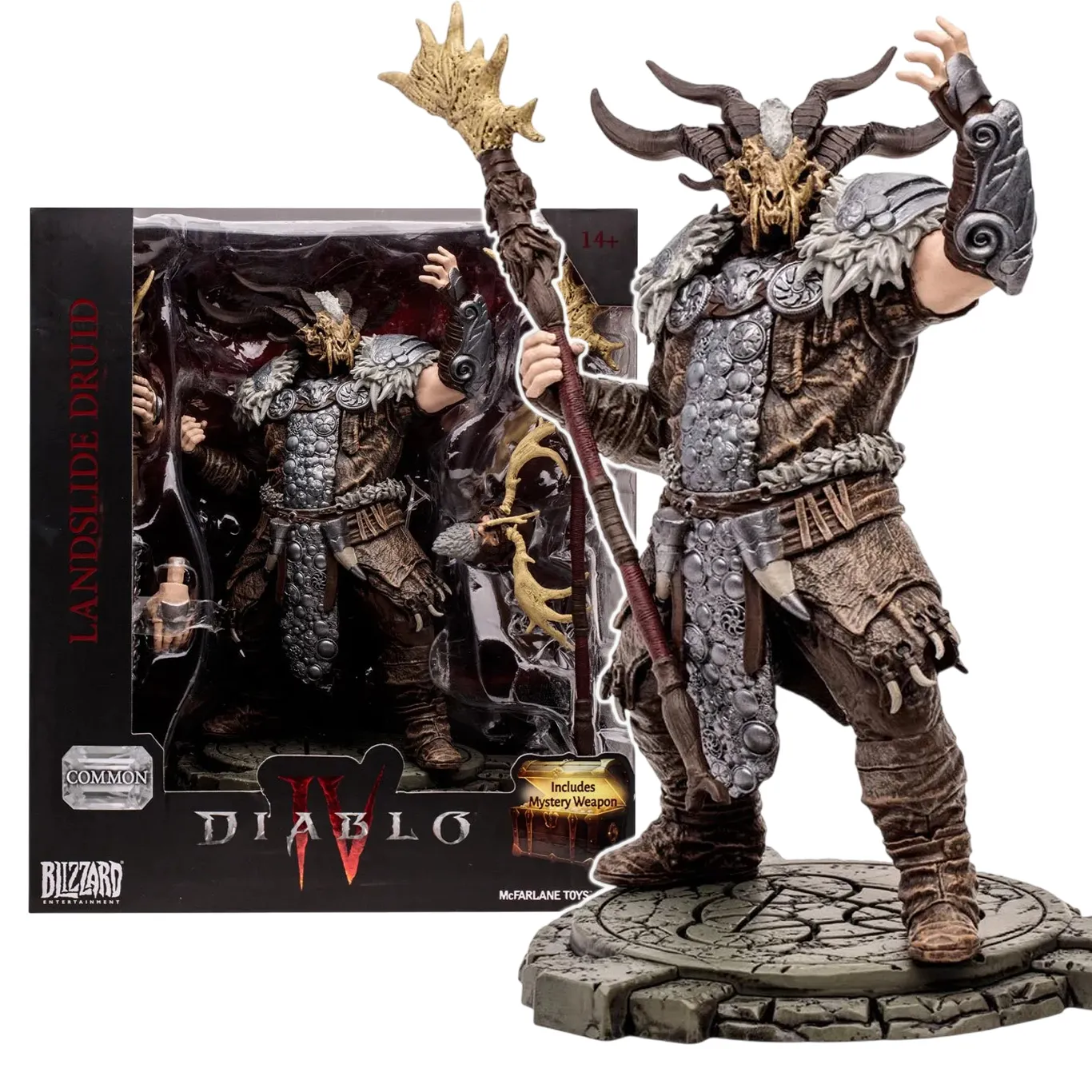Фигурка Druid Common — McFarlane Toys Diablo IV Posed Figure