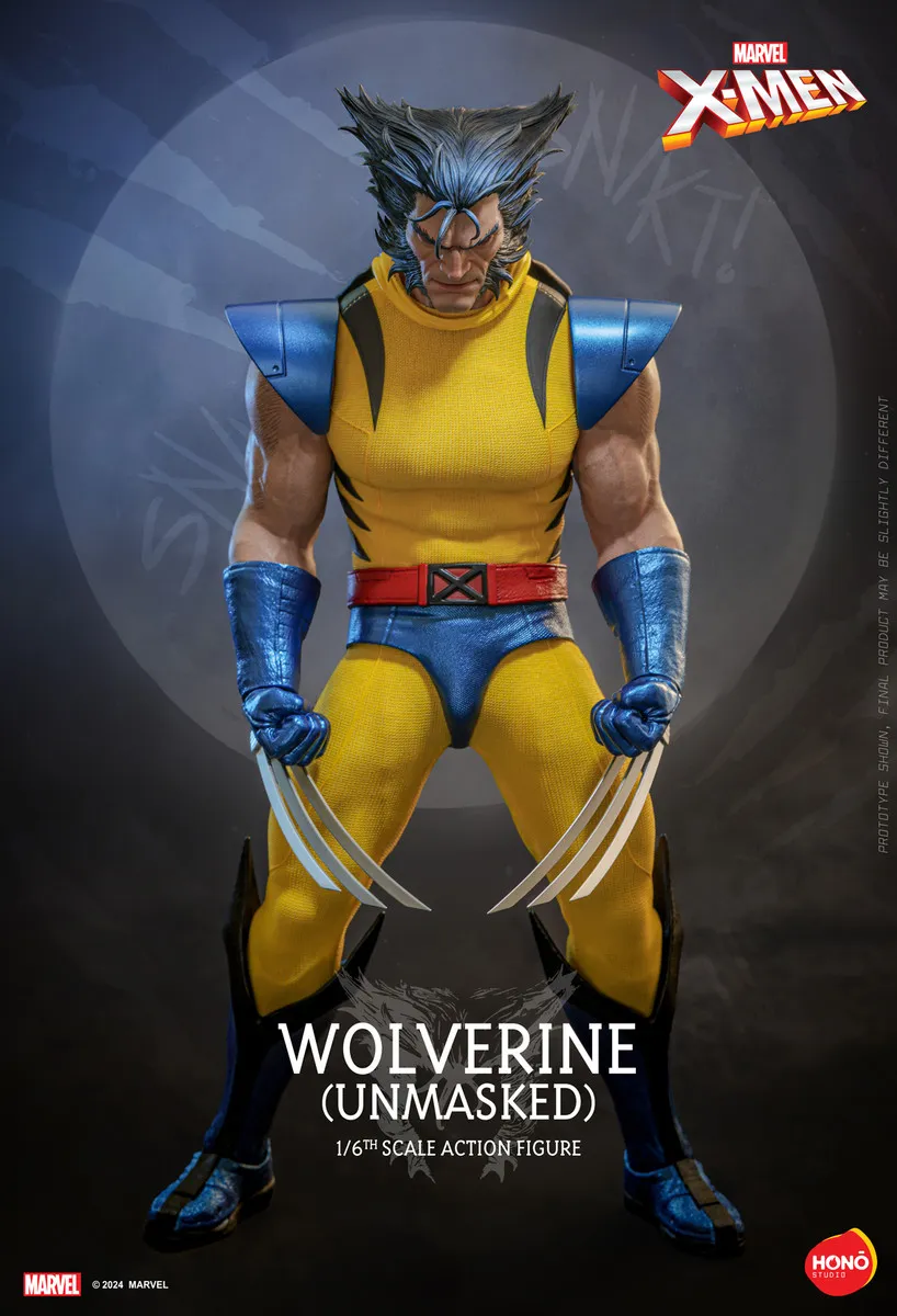 Фигурка X-Men Wolverine Unmasked — Hot Toys HONO Studio HS06 1/6