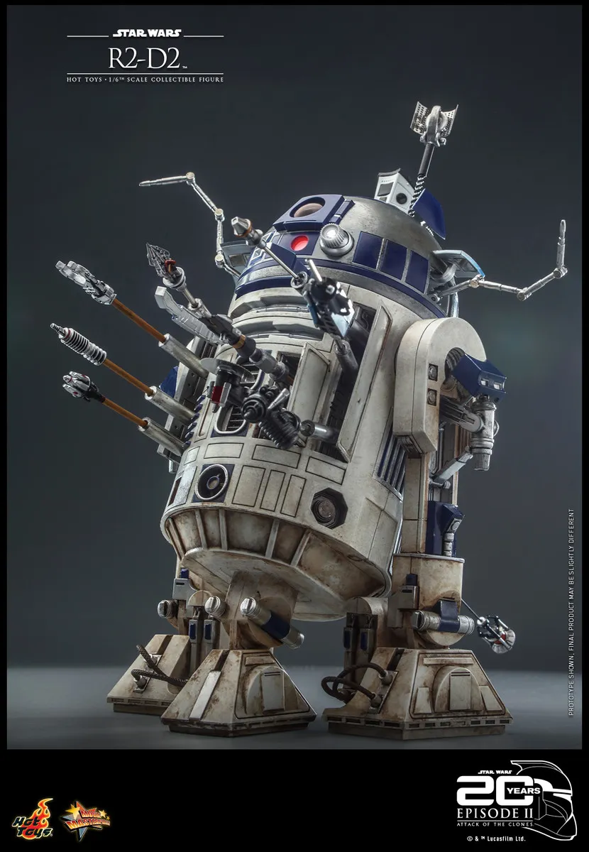 Фигурка R2-D2 — Hot Toys MMS651 Star Wars Attack of the Clones 1/6 - купить  в GeekZona.ru