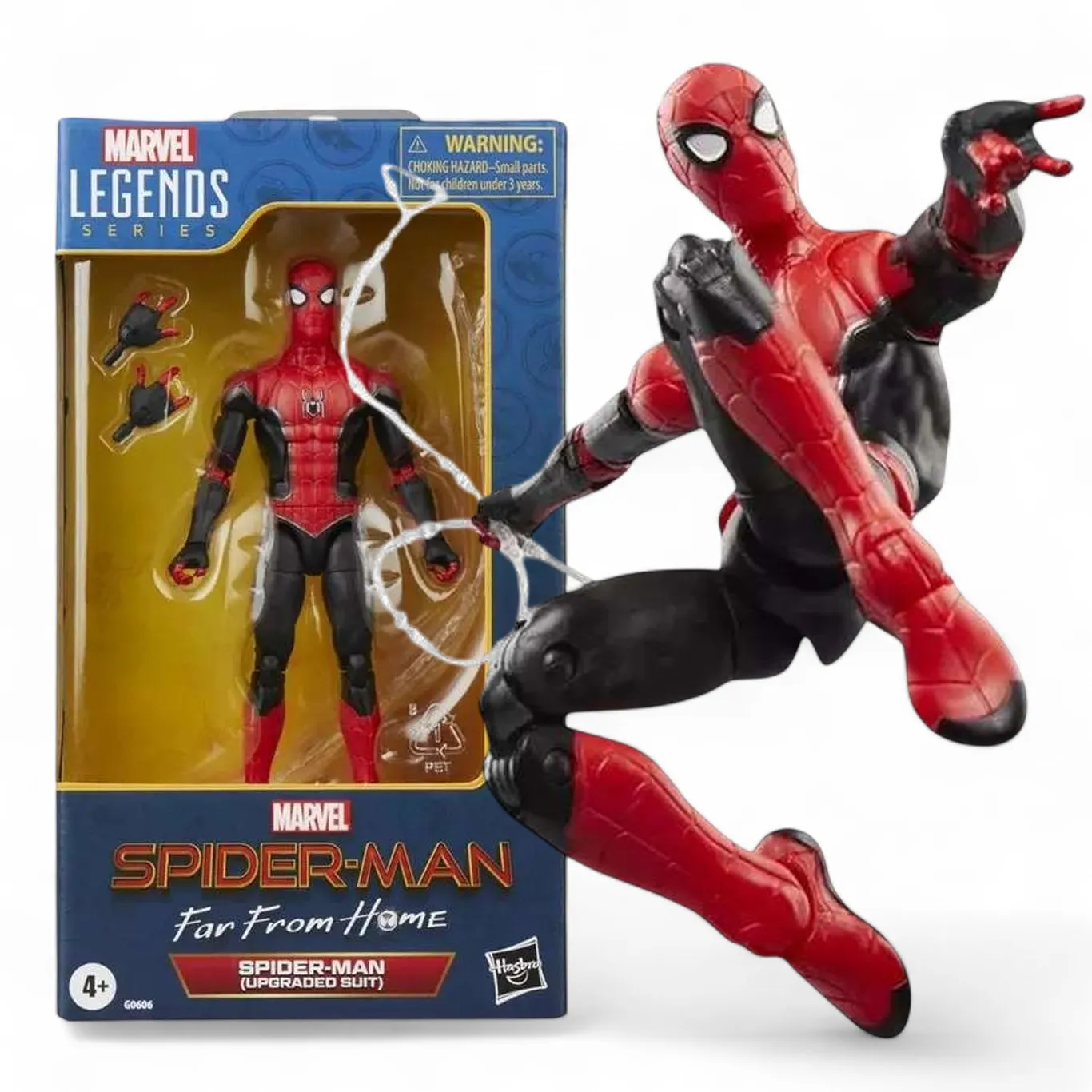 Фигурка Spider-Man Upgraded Suit — Hasbro Spiderman Far From Home Figure
