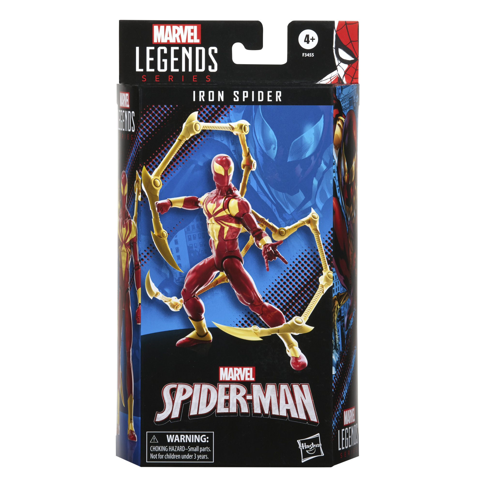 iron spider man marvel legends