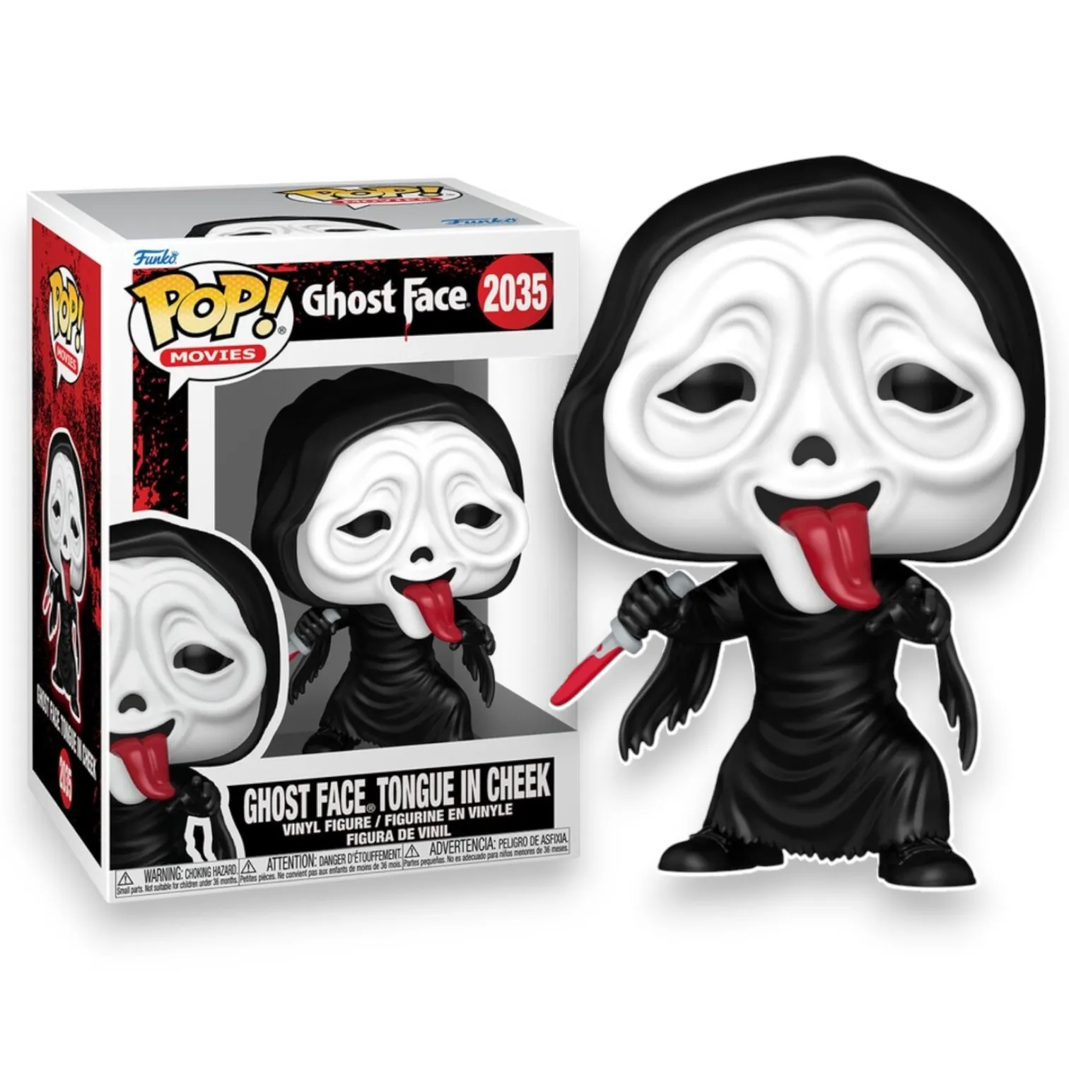 Фигурка Ghost Face Tongue in Cheek — Funko Pop! 2035