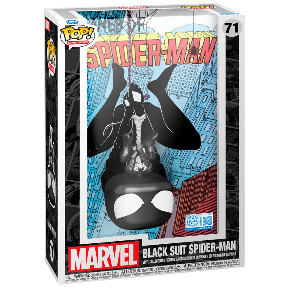 Фигурка Comic Cover Spider-Man Black Suit — Funko Pop! Vinyl 71