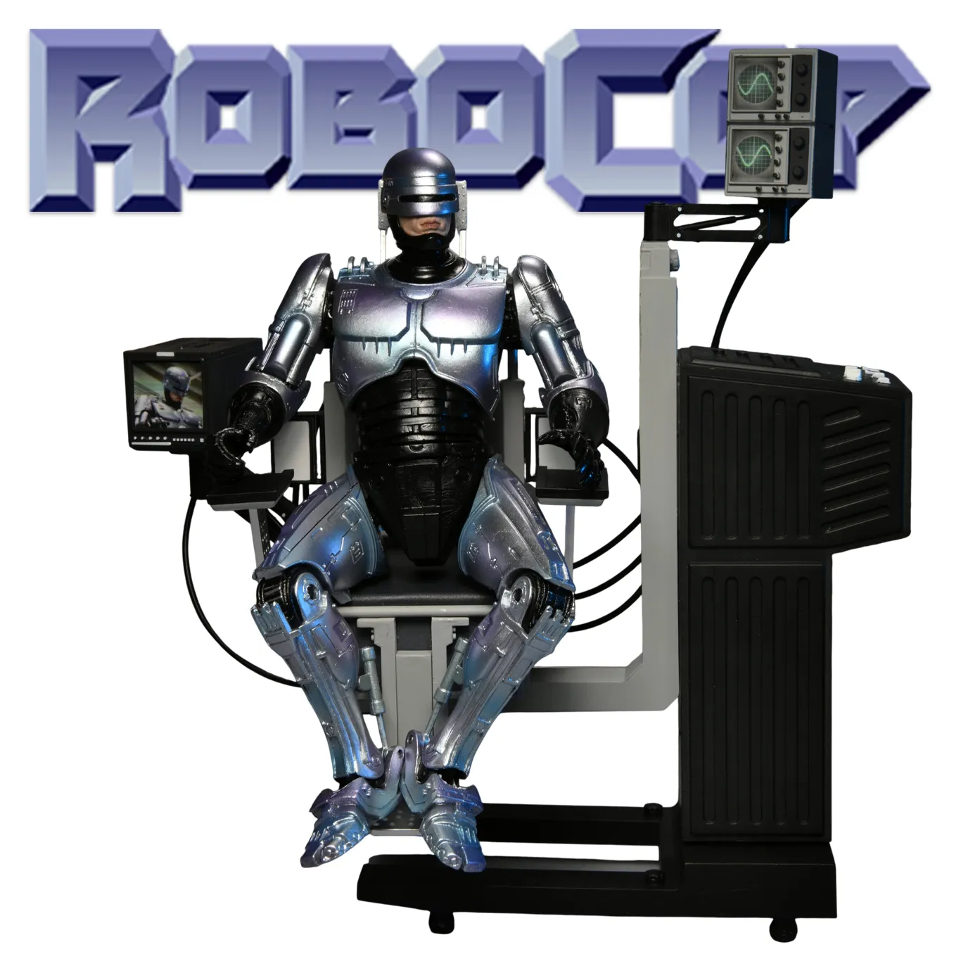 Фигурка Робокоп — Neca Robocop Ultimate Battle-Damaged w Chair