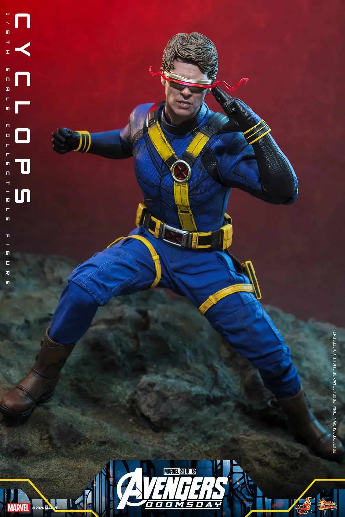 Фигурка Cyclops — Hot Toys MMS908 Avengers Doomsday 1/6