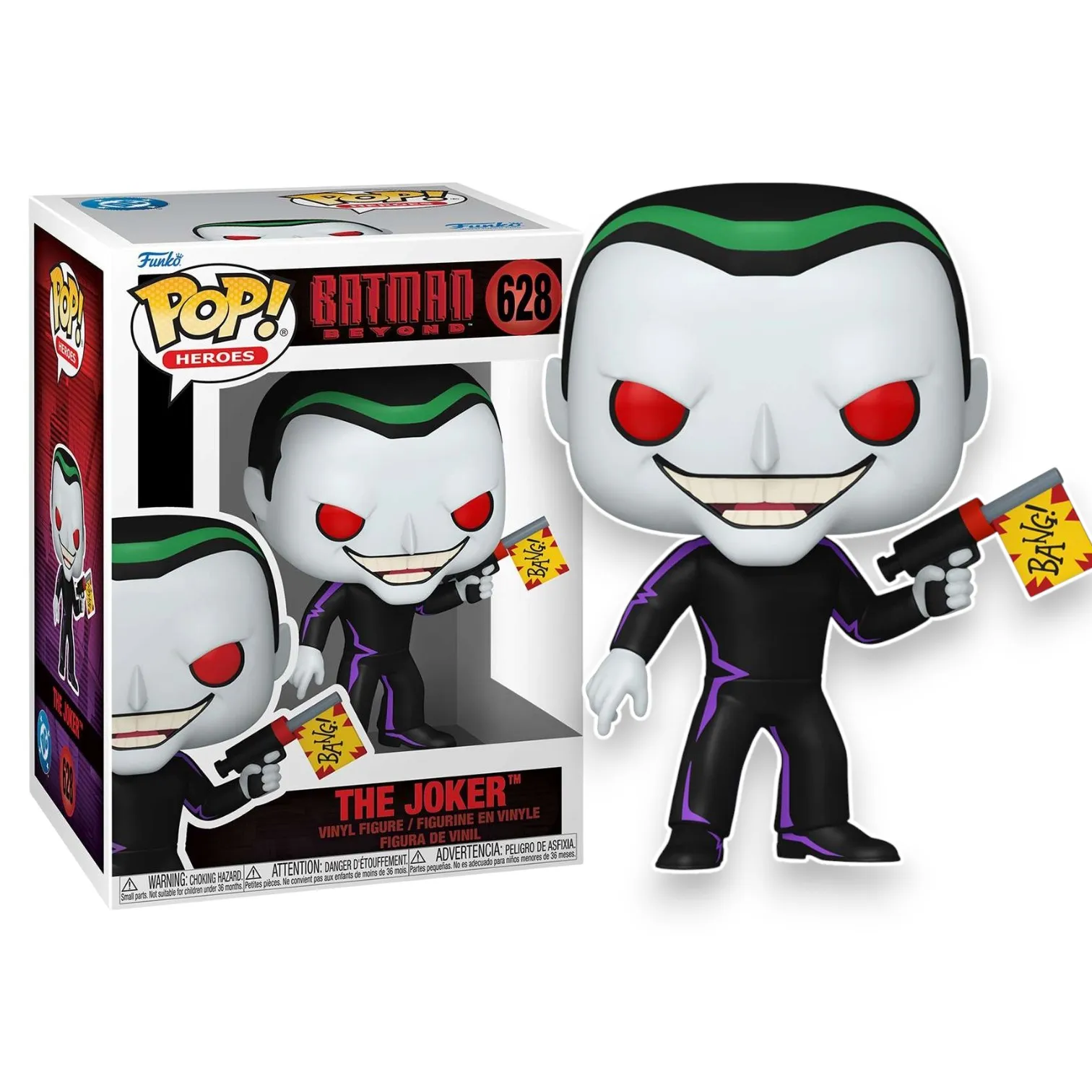 Фигурка Batman Beyond Joker w Bang Flag Exc — Funko Pop! Vinyl 638