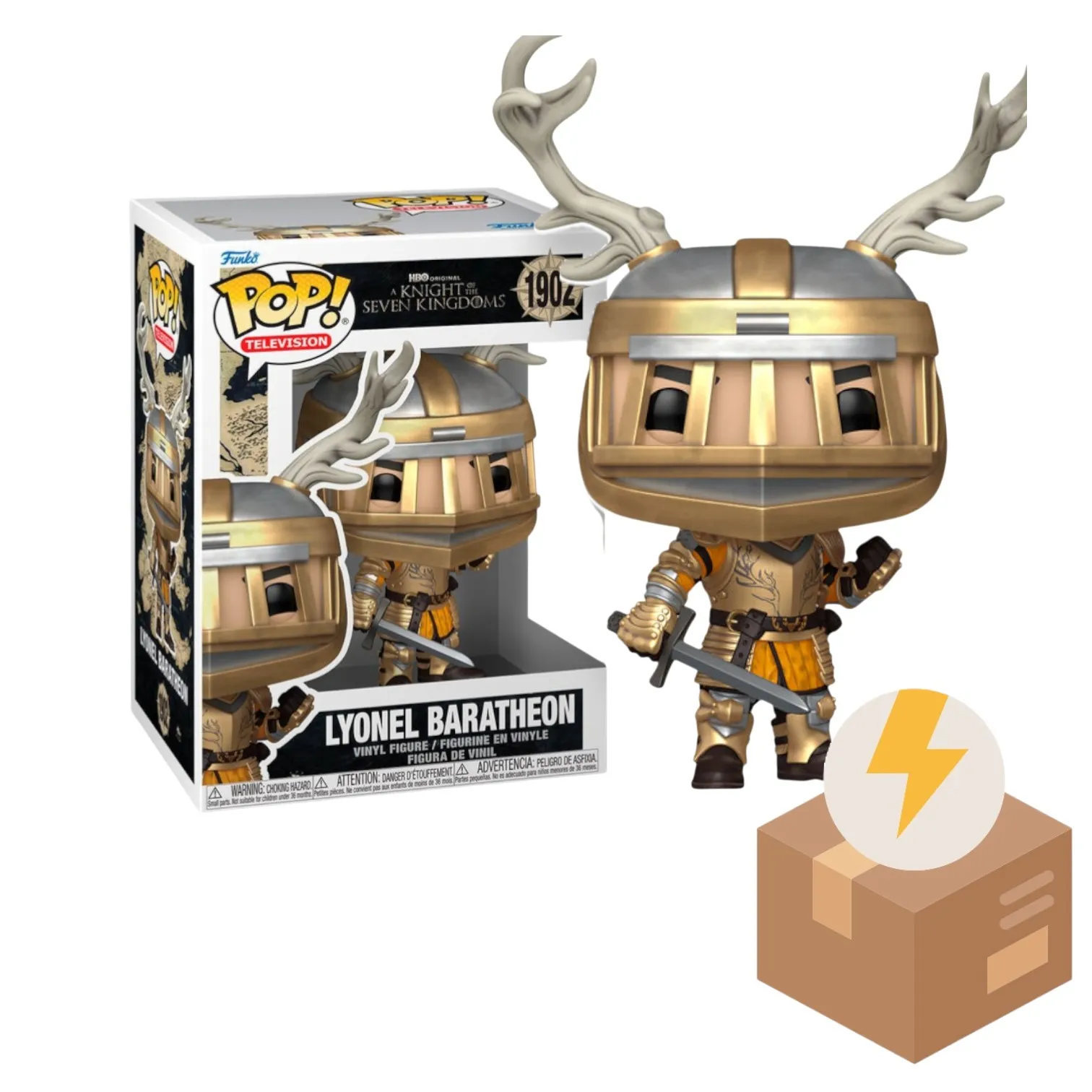 Фигурка Knight of Seven Kingdoms Lyonel Baratheon — Funko Pop! Vinyl Game of Thrones 1902 BD