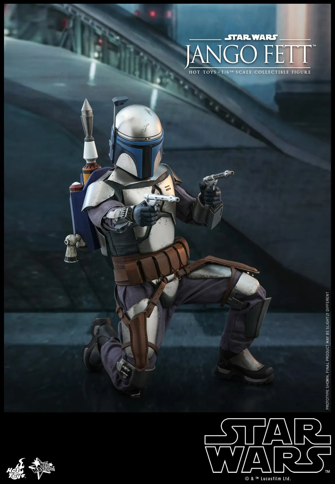 Jango Fett Hot Toys MMS589 Star Wars 1 6 GeekZona.ru