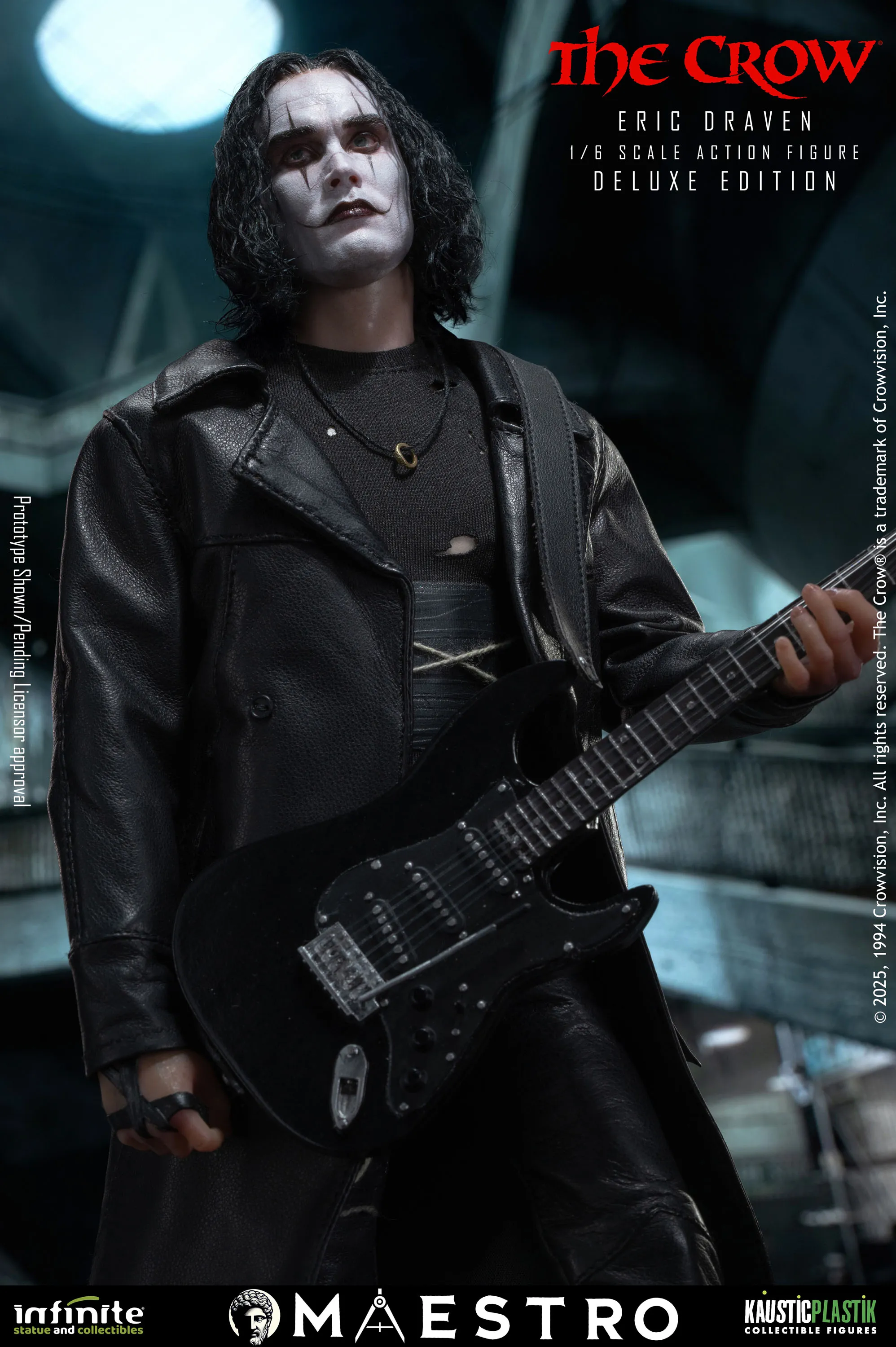 Фигурка The Crow Eric Draven — Infinite Kaustic Plastik 1/6 Luxury Figure Deluxe Edition