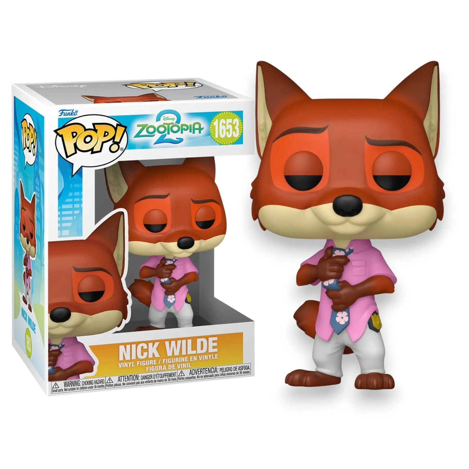 Фигурка Zootopia 2 Nick Wilde — Funko Pop! Disney 1653