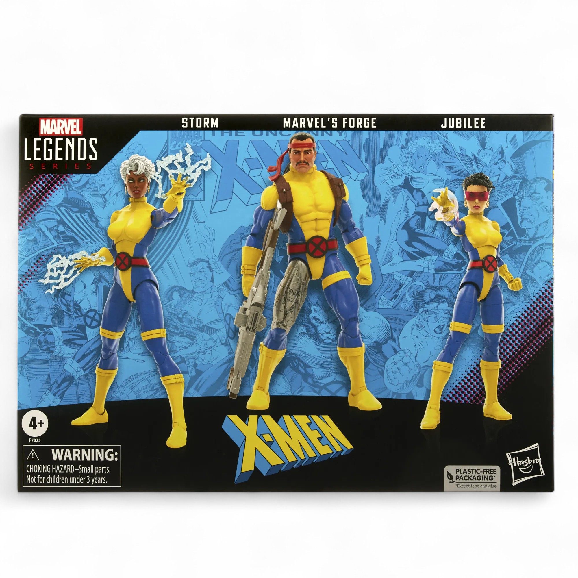 Фигурки X-Men — Hasbro Marvel Legend Set of 3 Forge Storm Jubilee