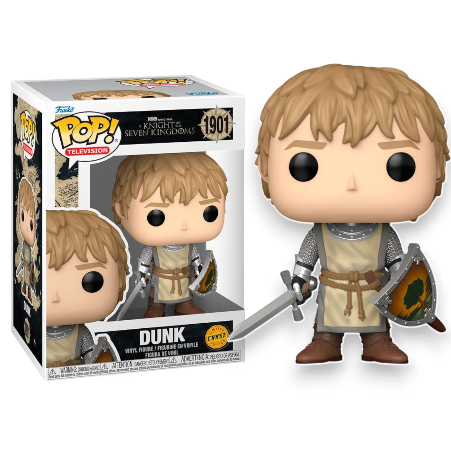 Фигурка Knight of Seven Kingdoms Dunk — Funko Pop! Vinyl Game of Thrones 1901 CHASE