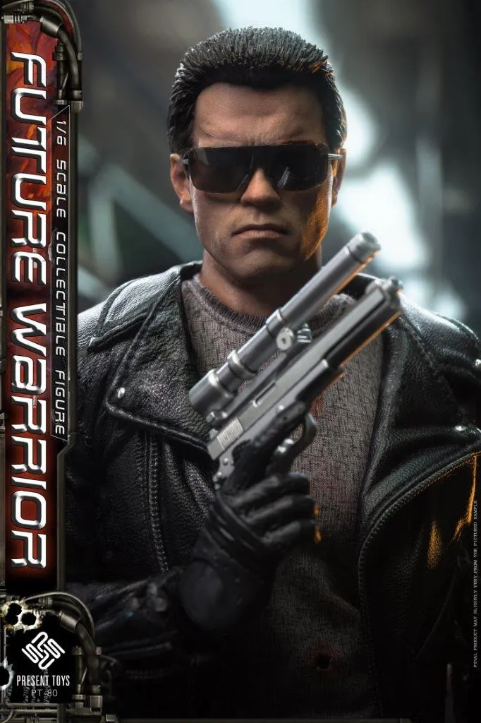 Фигурка Terminator — Present Toys Future Warrior Leather Version 1/6 Collector Figure