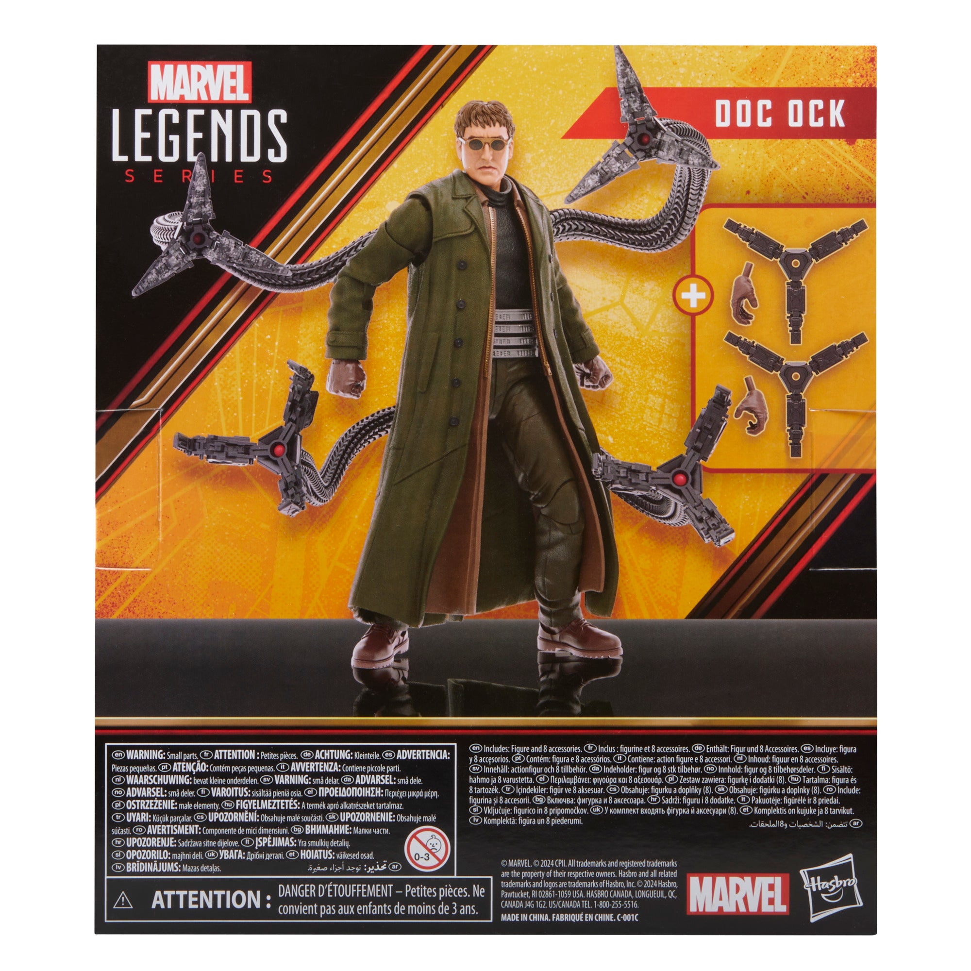 Фигурка Doc Ock Deluxe — Hasbro Marvel Legends No Way Home - купить в  GeekZona.ru