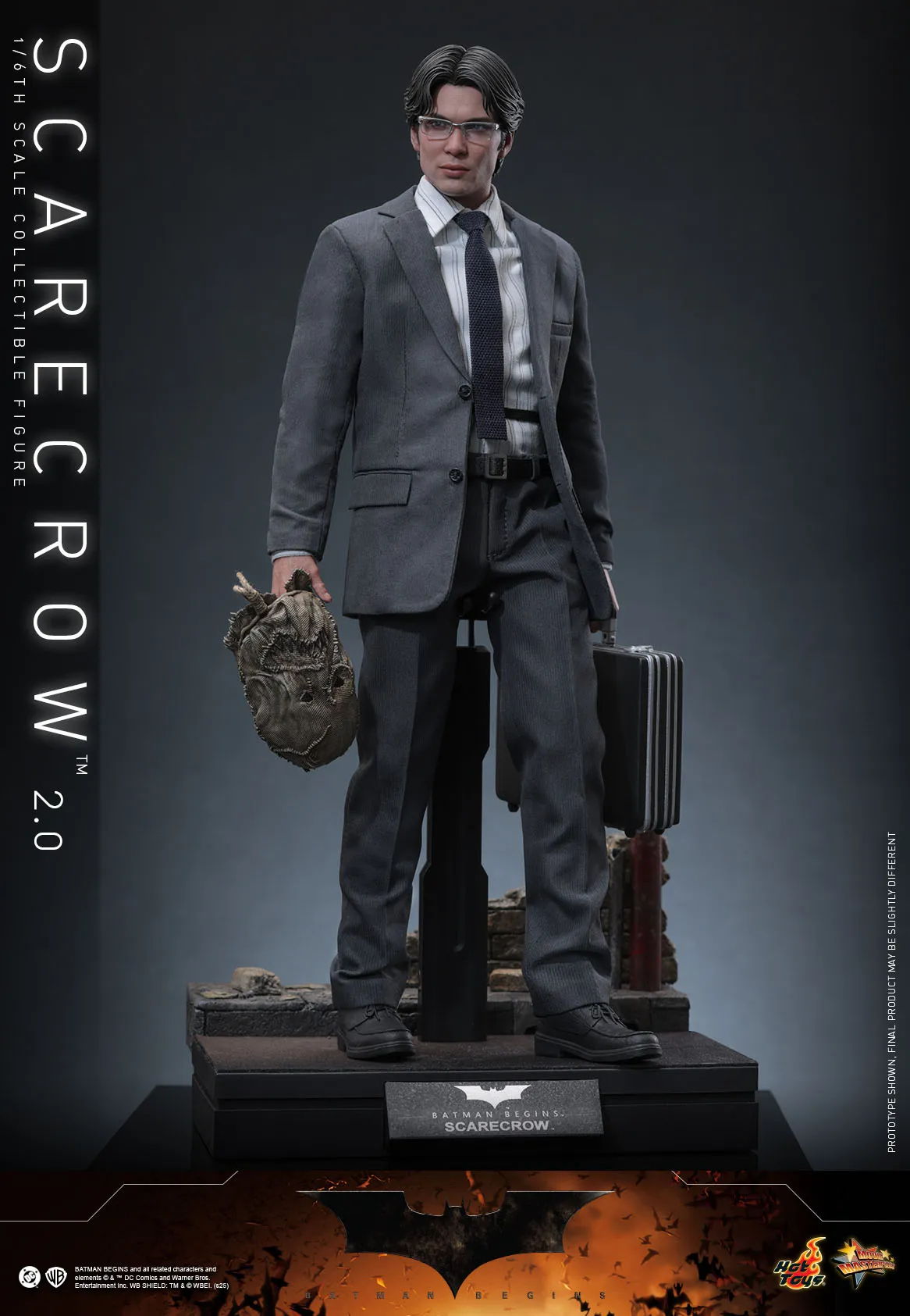 Фигурка Scarecrow 2.0 — Hot Toys MMS801 Batman Begins 1/6