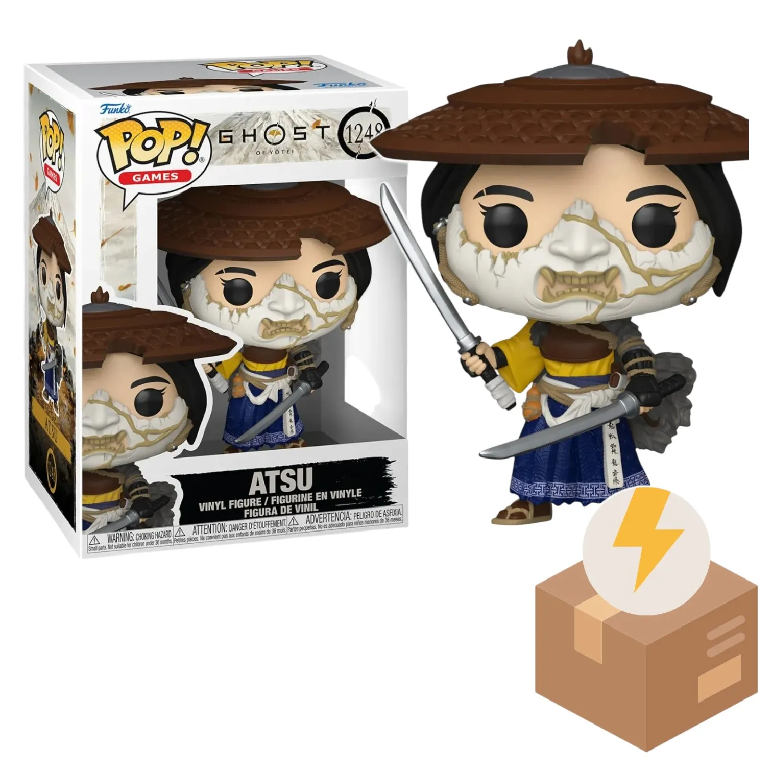 Фигурка Ghost of Yotei Atsu — Funko Pop Vinyl 1248 BD