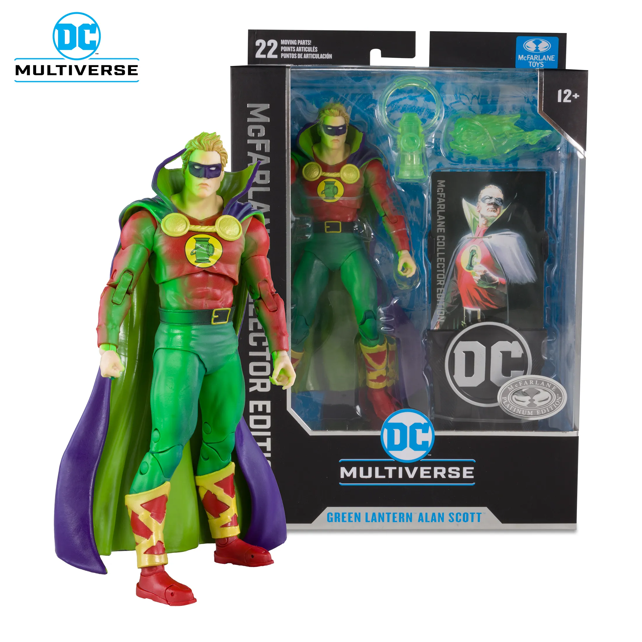 Фигурка Green Lantern Alan Scott — DC McFarlane Collector Edition Platinum