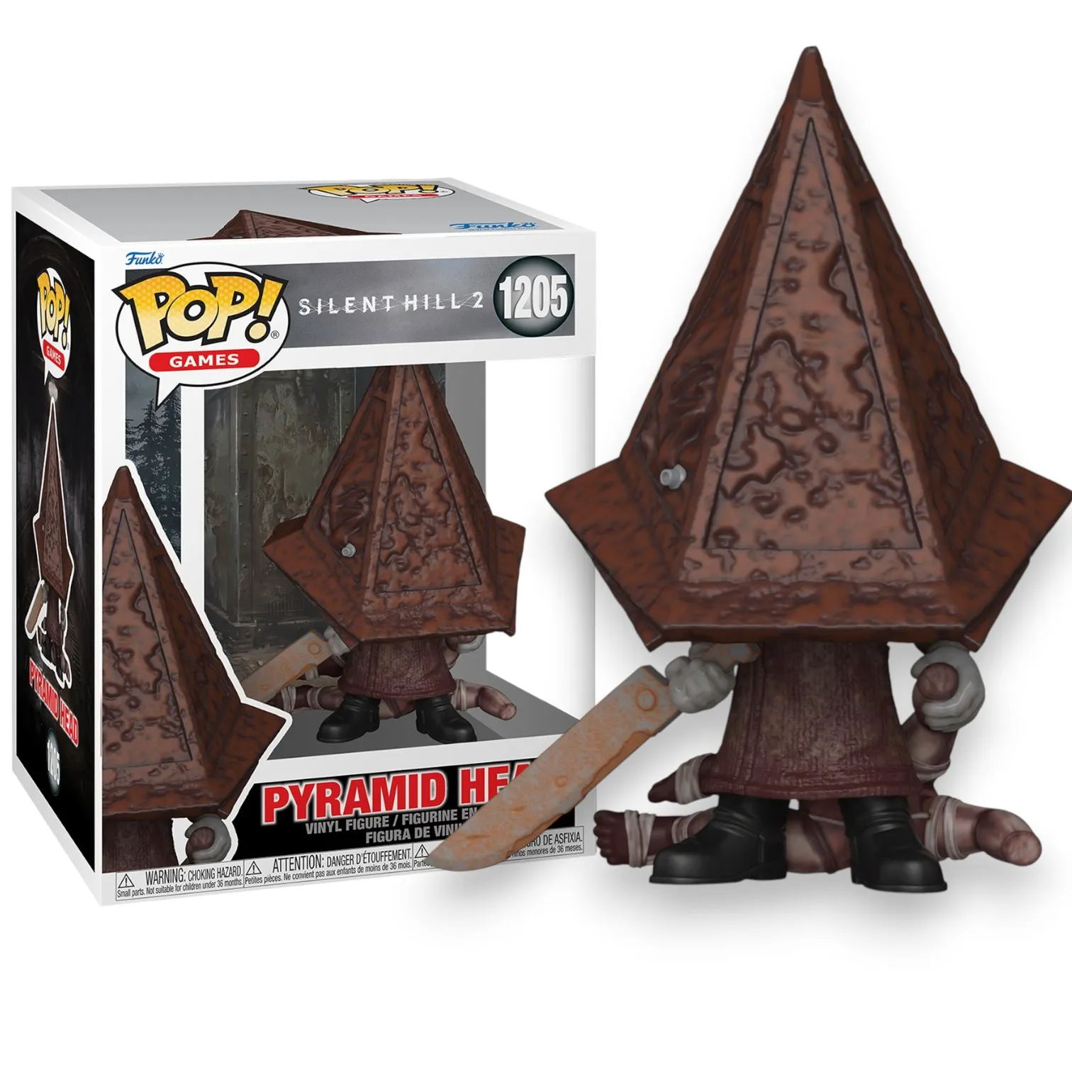 Фигурка Silent Hill 2 Pyramid Head — Funko Pop! Vinyl Premium 1205