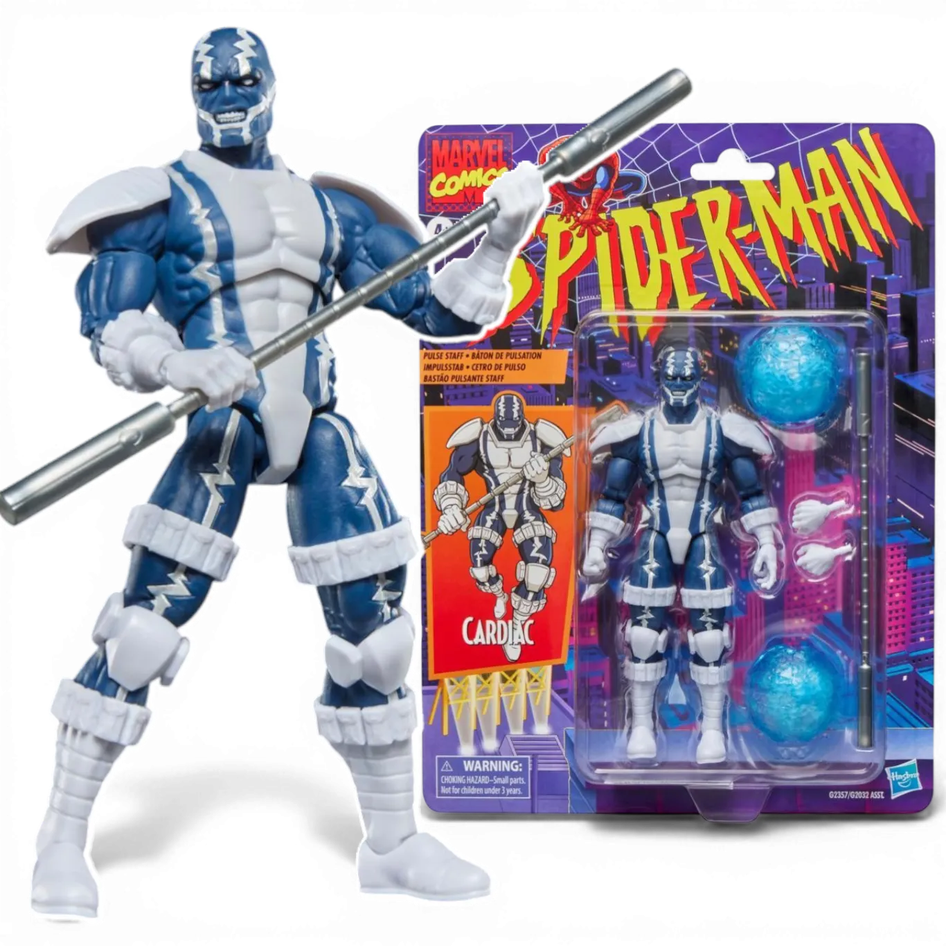 Фигурка Spider-man Vintage Cardiac — Hasbro Marvel Legends