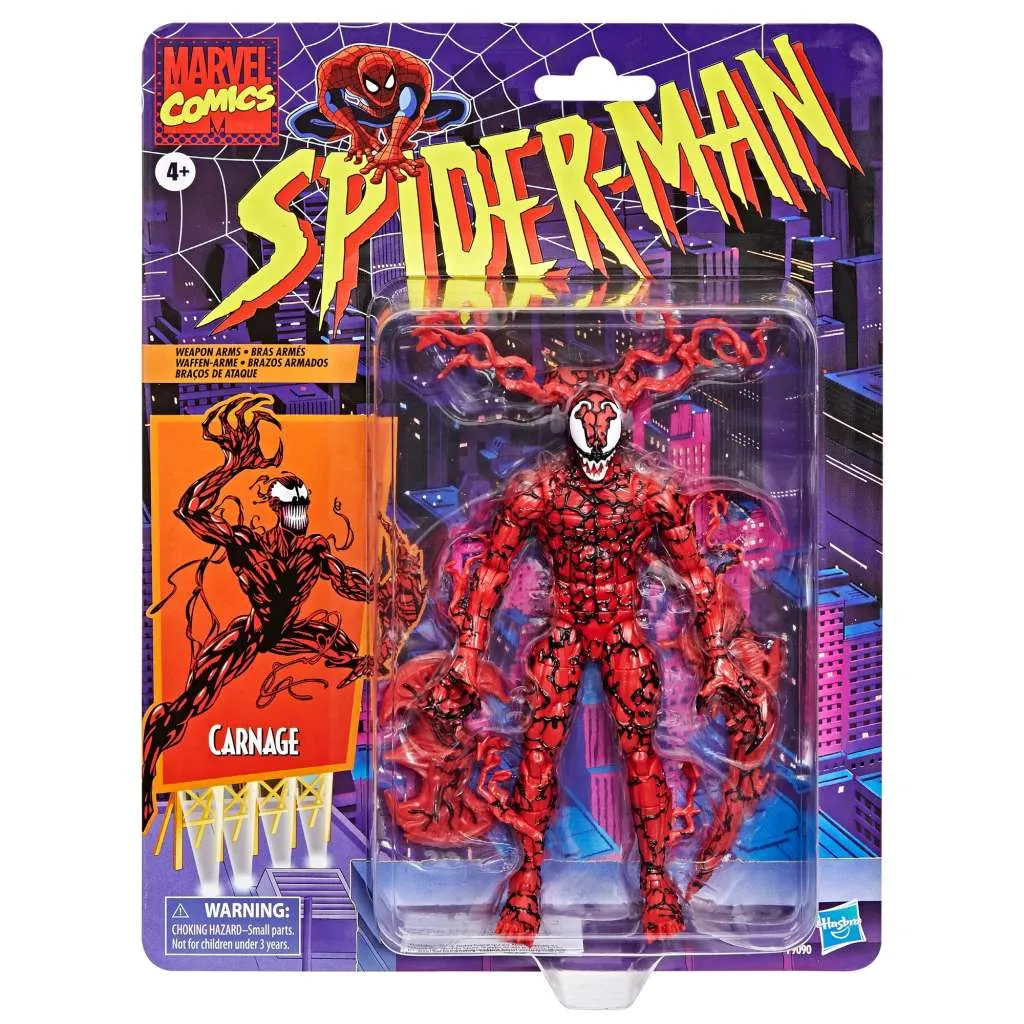 Фигурка Vintage Carnage — Hasbro Marvel Legends