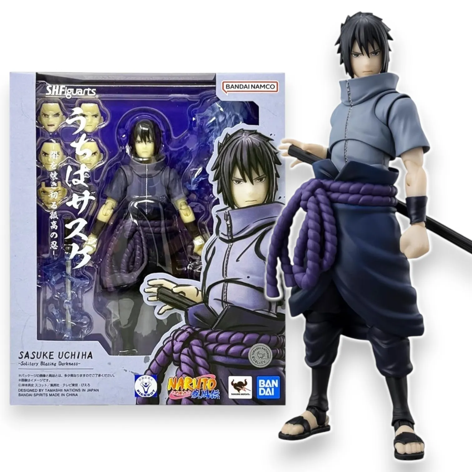 Фигурка Naruto Sasuke Uchiha Solitary Shinobi — SH Figuarts
