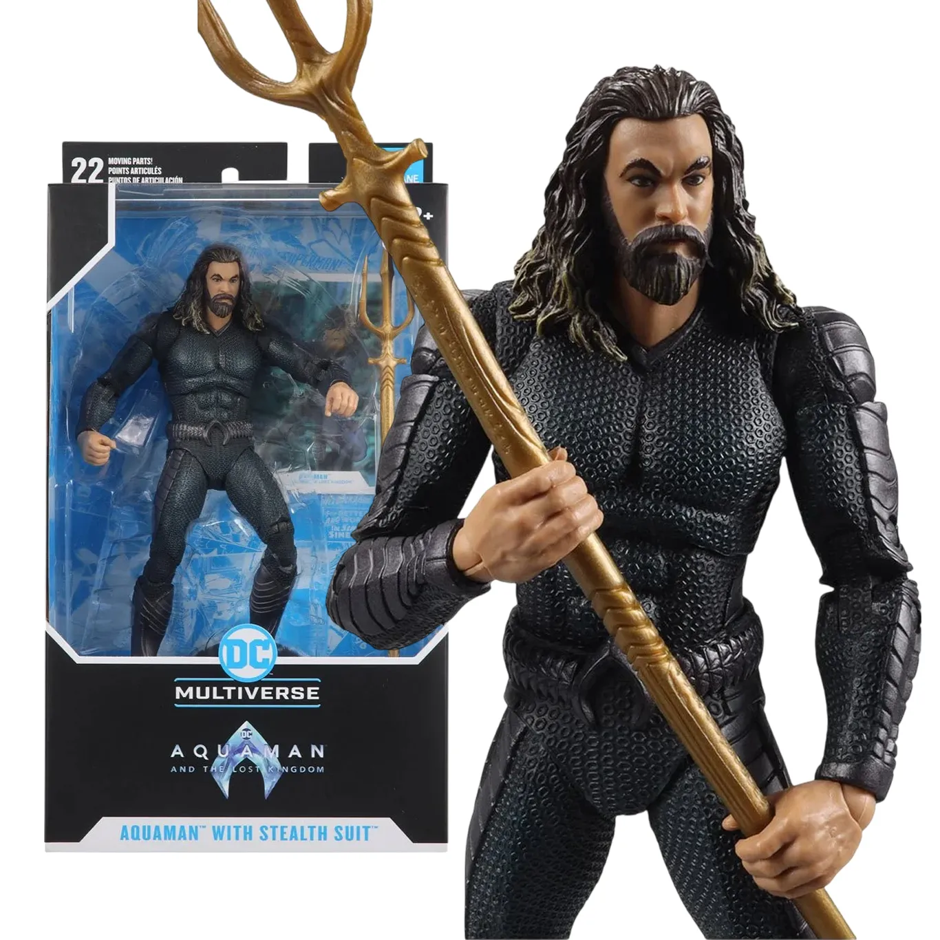 Фигурка Movie Aquaman Stealth Suit — McFarlane Toys Aquaman Lost Kingdom Figure