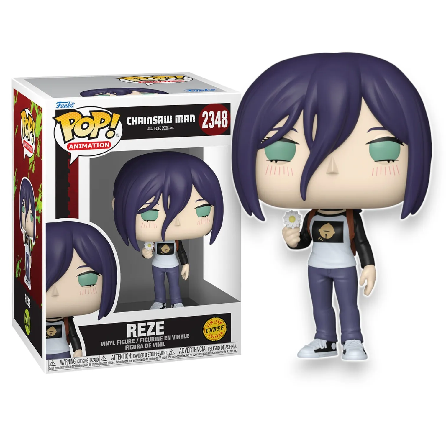 Фигурка Chainsaw Man Reze — Funko Pop Vinyl 2348 CHASE