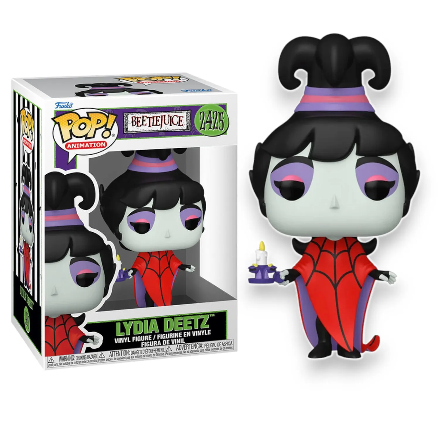 Фигурка Beetlejuice Animated Lydia Deetz — Funko Pop! Vinyl 2425