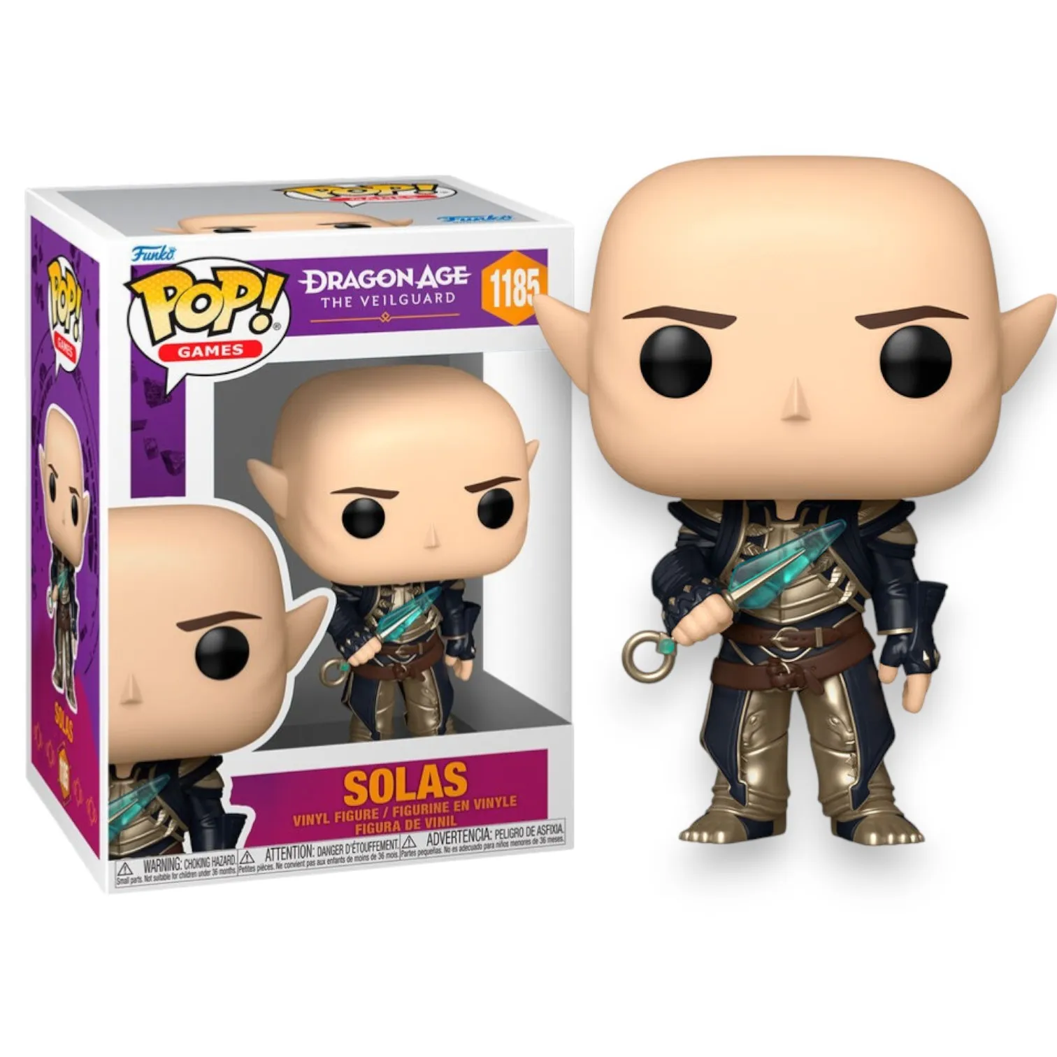 Фигурка Dragon Age The Veilguard Solas — Funko Pop! Vinyl 1185