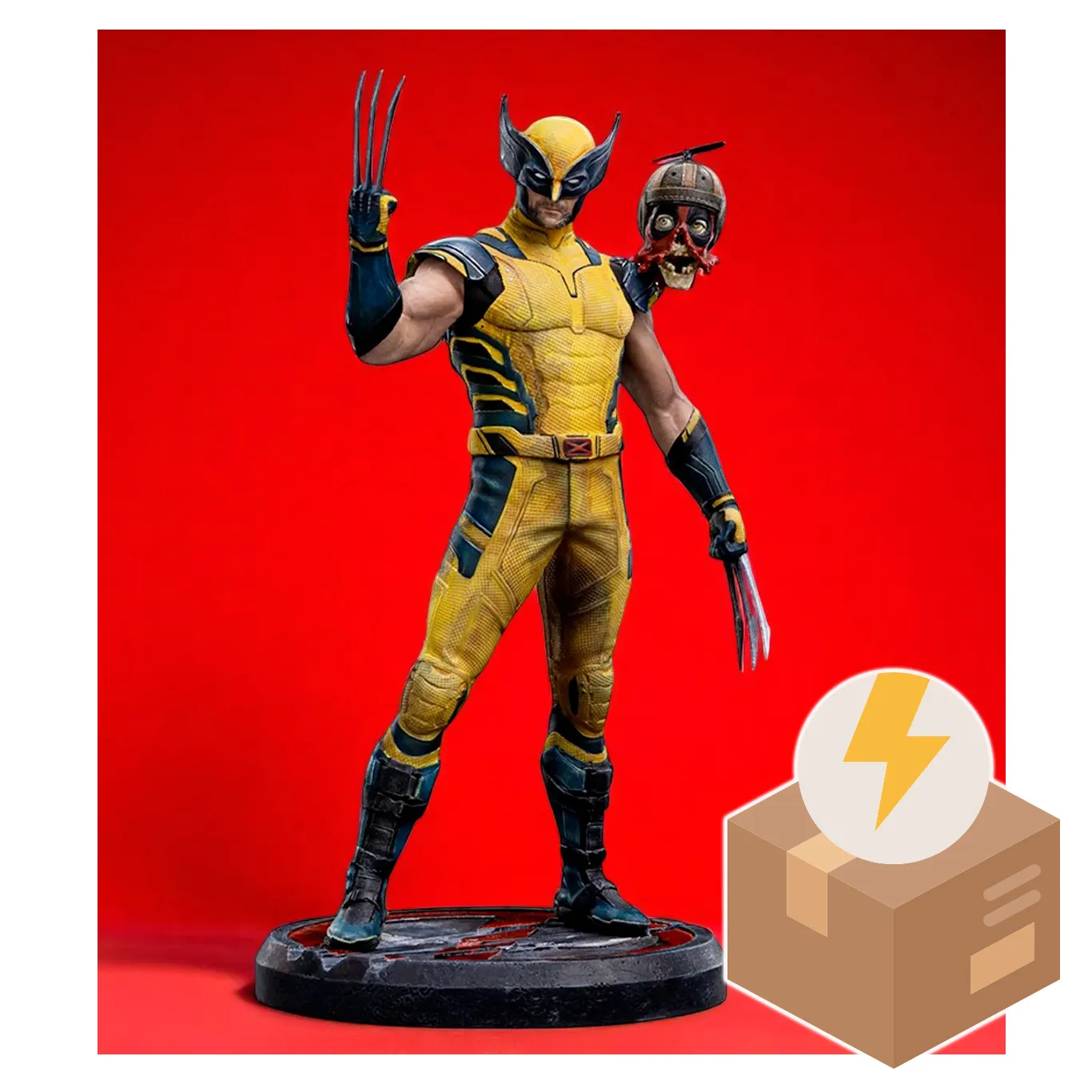Фигурка Deadpool And Wolverine — Iron Studio MARCAS108424-10 Wolverine 1/10 BD