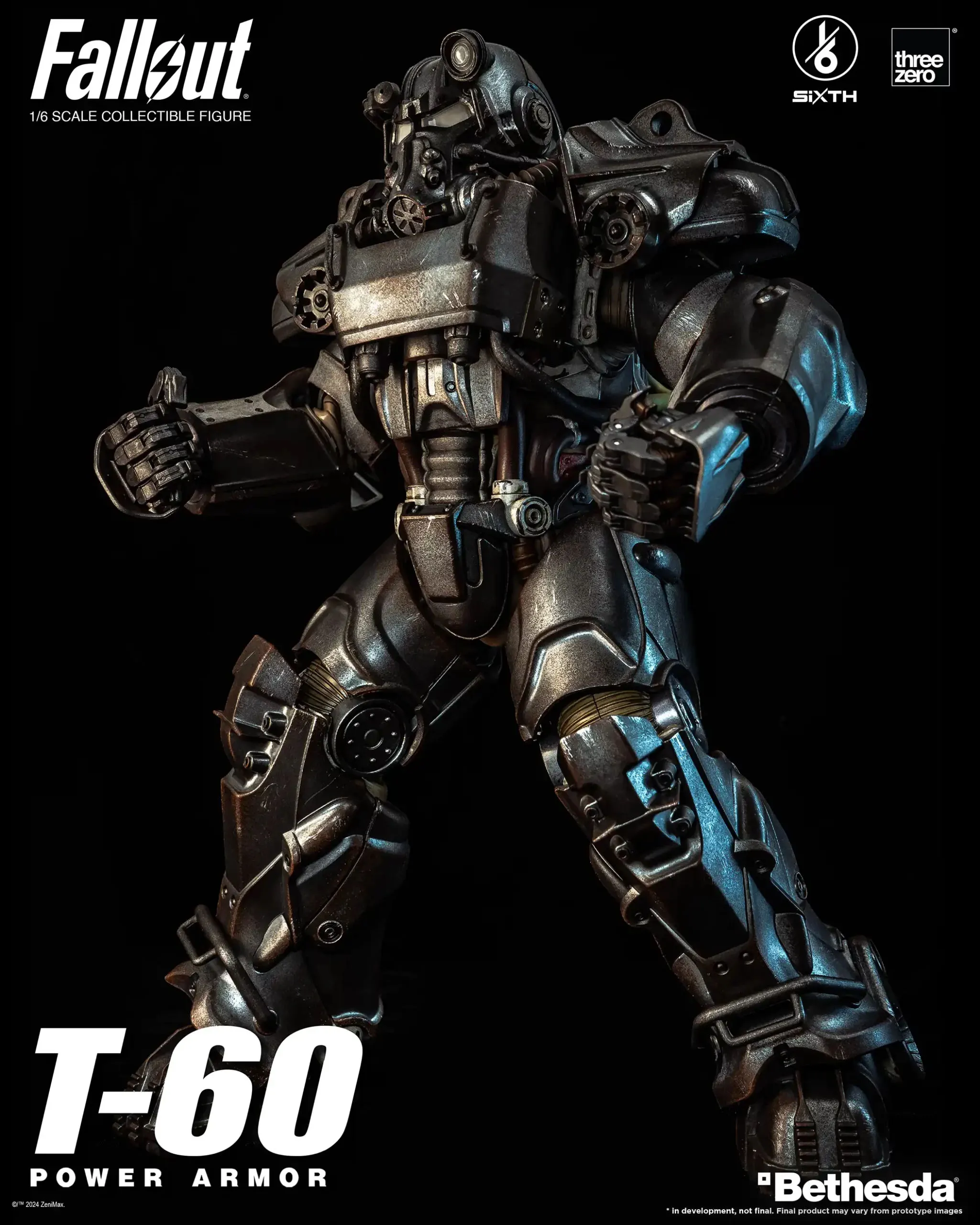 Фигурка Fallout — ThreeZero Fallout T-60 Power Armor 1/6 - купить в  GeekZona.ru