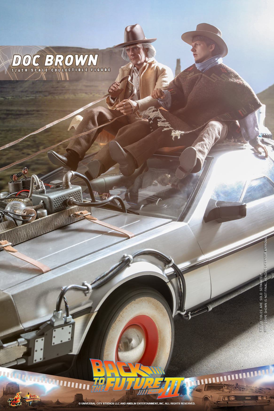 Hot Toys MMS616 BttF3 Marty McFly Doc