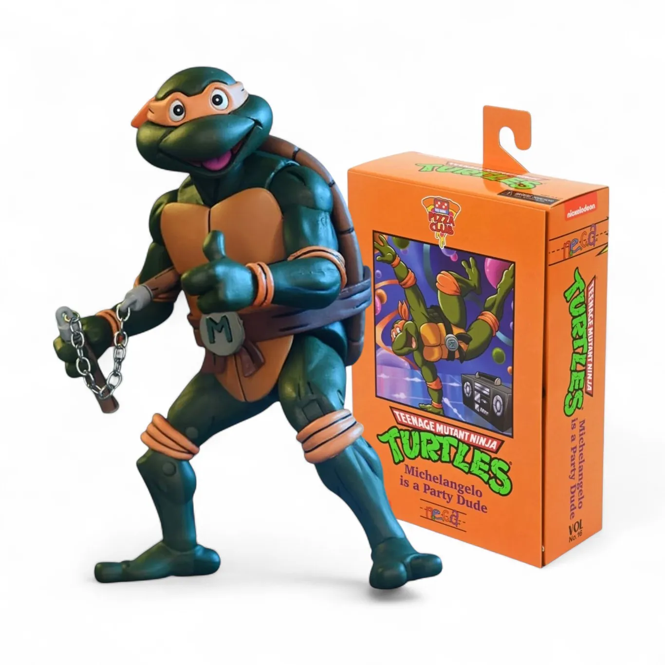 Фигурка Michelangelo VHS — Neca Teenage Mutant Ninja Turtles Cartoon Ultimate