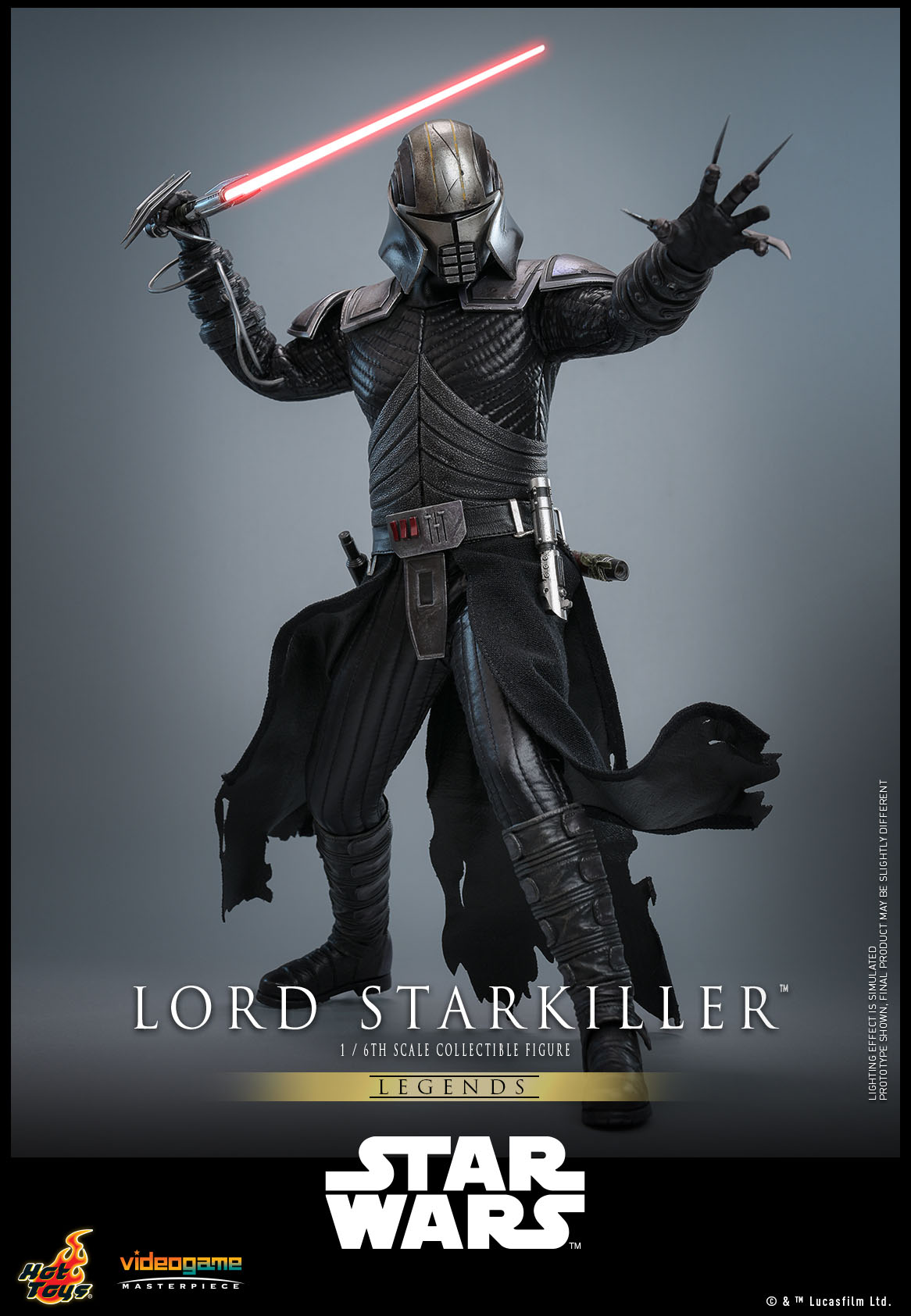 Фигурка Lord Starkiller — Hot Toys VGM63 Star Wars 1/6