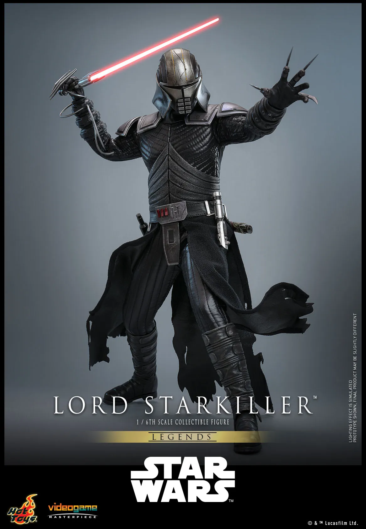 Фигурка Lord Starkiller — Hot Toys VGM63 Star Wars 1/6 - купить в  GeekZona.ru