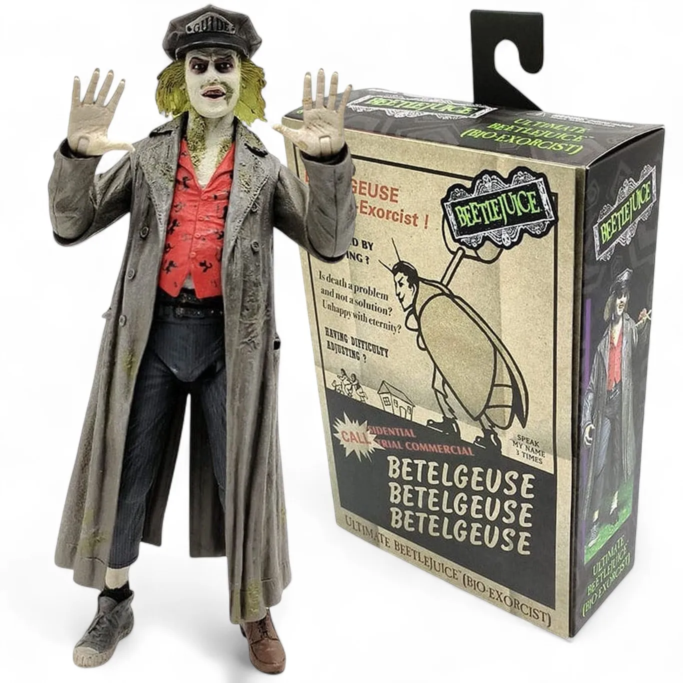 Фигурка Beetlejuice — Neca Tour Guide Ultimate Figure
