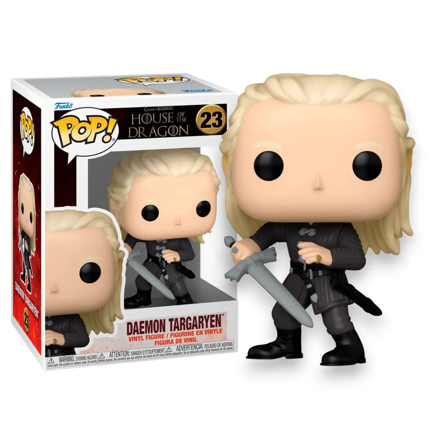 Фигурка House of the Dragon Daemon Targaryen — Funko Pop! Vinyl 23