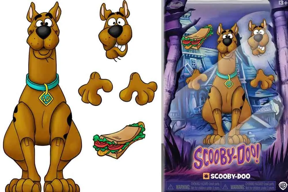 Фигурка Scooby — Jada Scooby Doo Wave 2 Deluxe Figure
