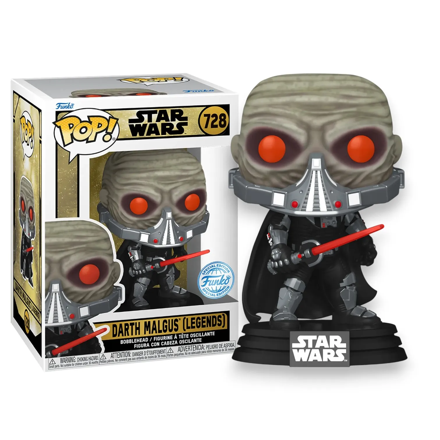 Фигурка Darth Malgus Legends Exc — Star Wars Gaming Greats Funko Pop! Vinyl 728