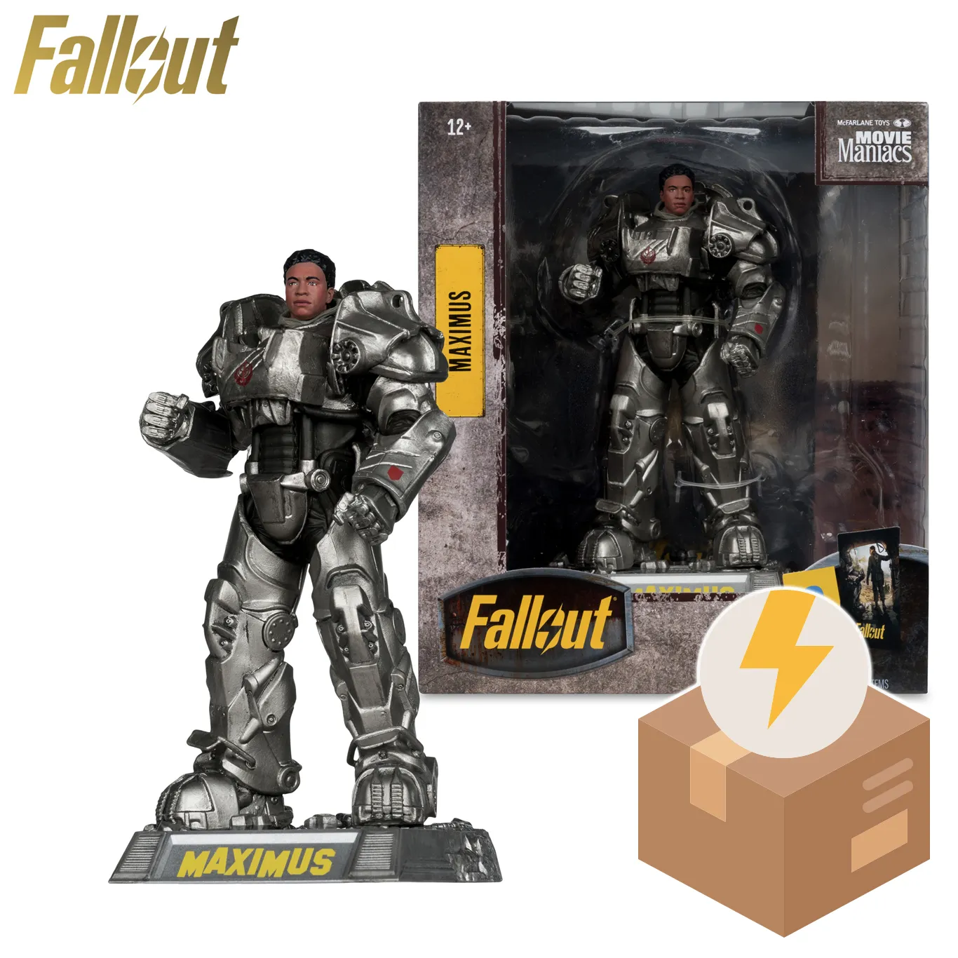Фигурка Fallout Maximus — McFarlane Toys Movie Maniacs Posed Figure BD