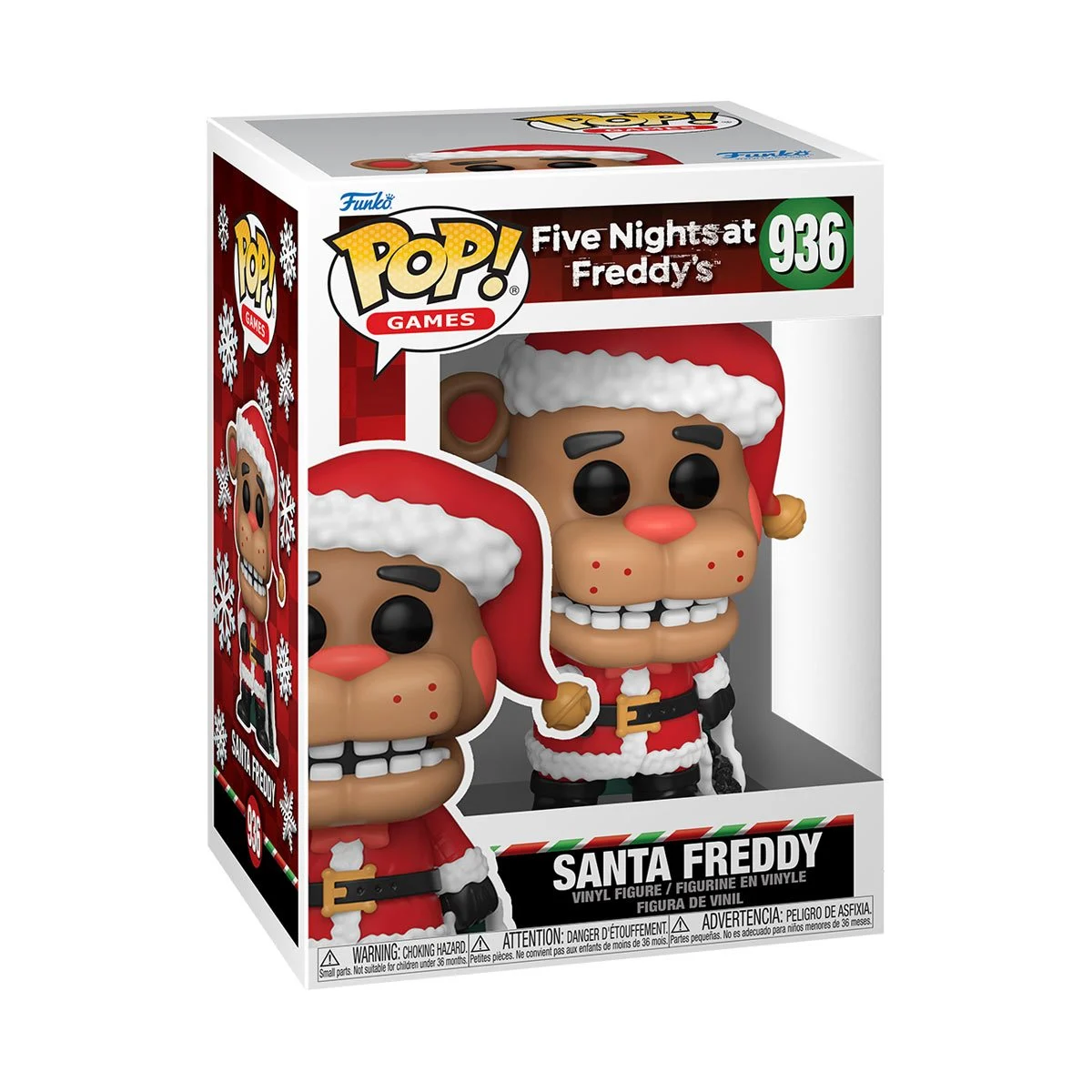 Фигурка Holiday Santa Freddy — Five Nights at Freddys Pop! Vinyl #936