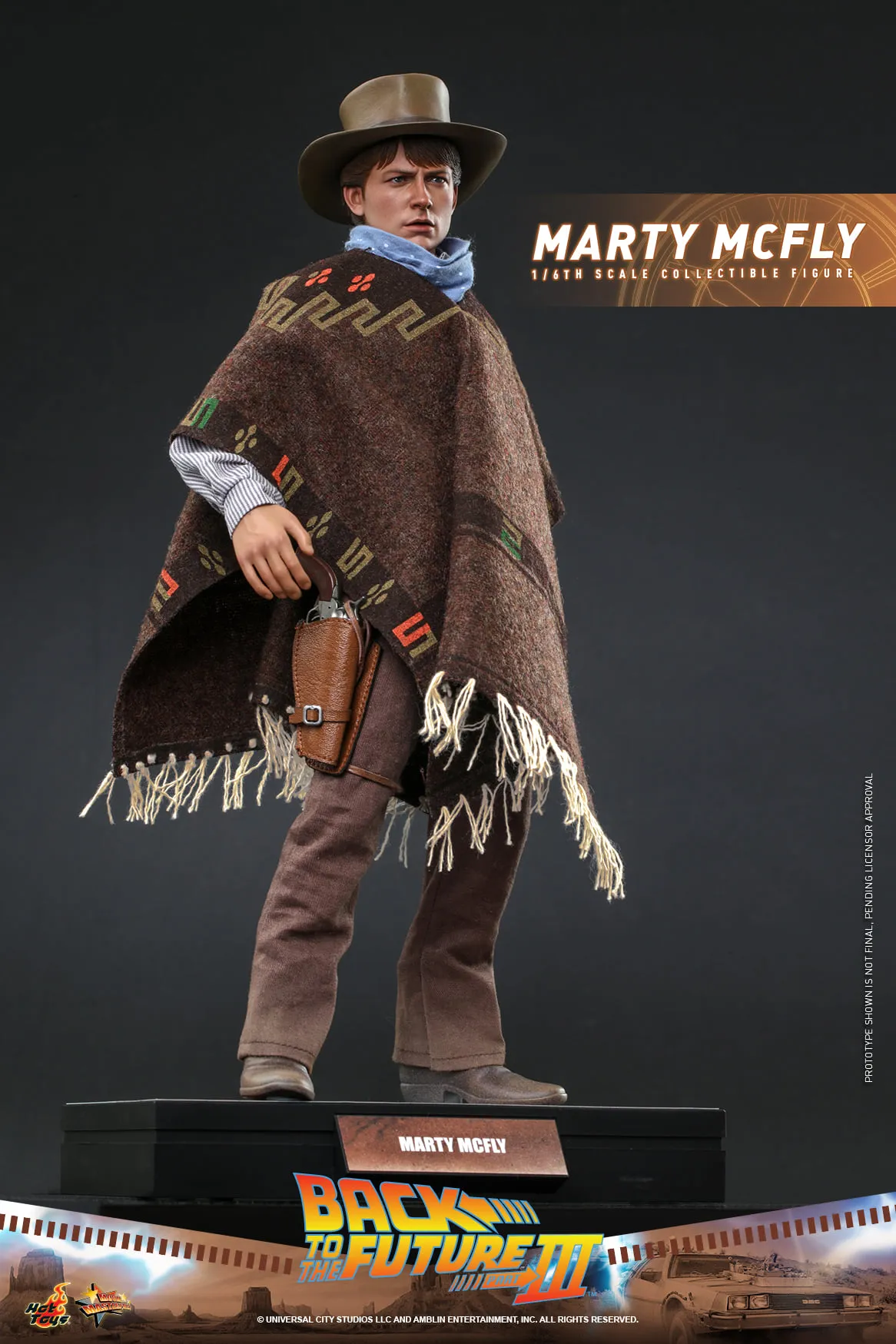 Hot Toys MMS616 BttF3 Marty McFly Doc