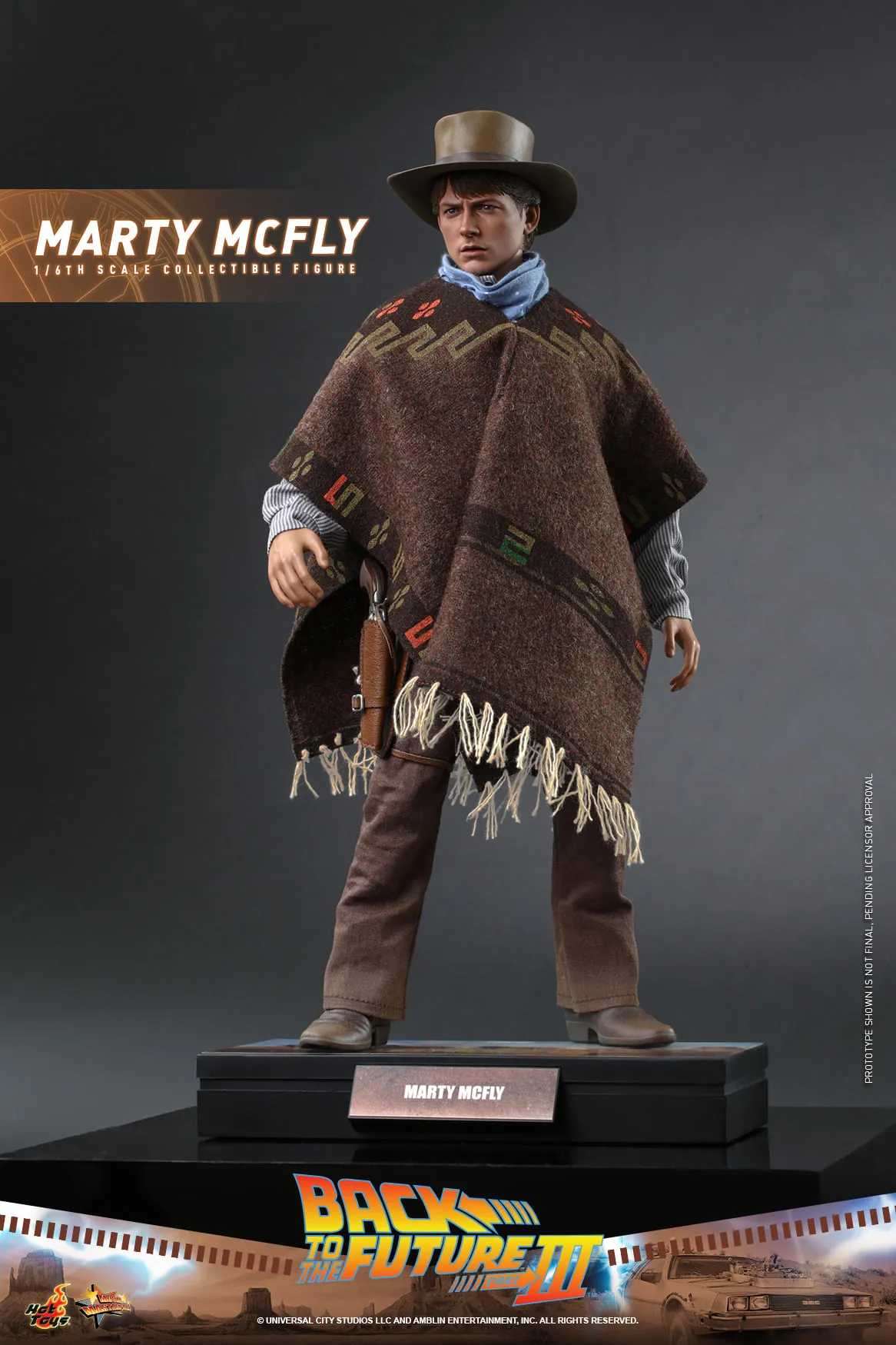Hot Toys MMS616 BttF3 Marty McFly Doc