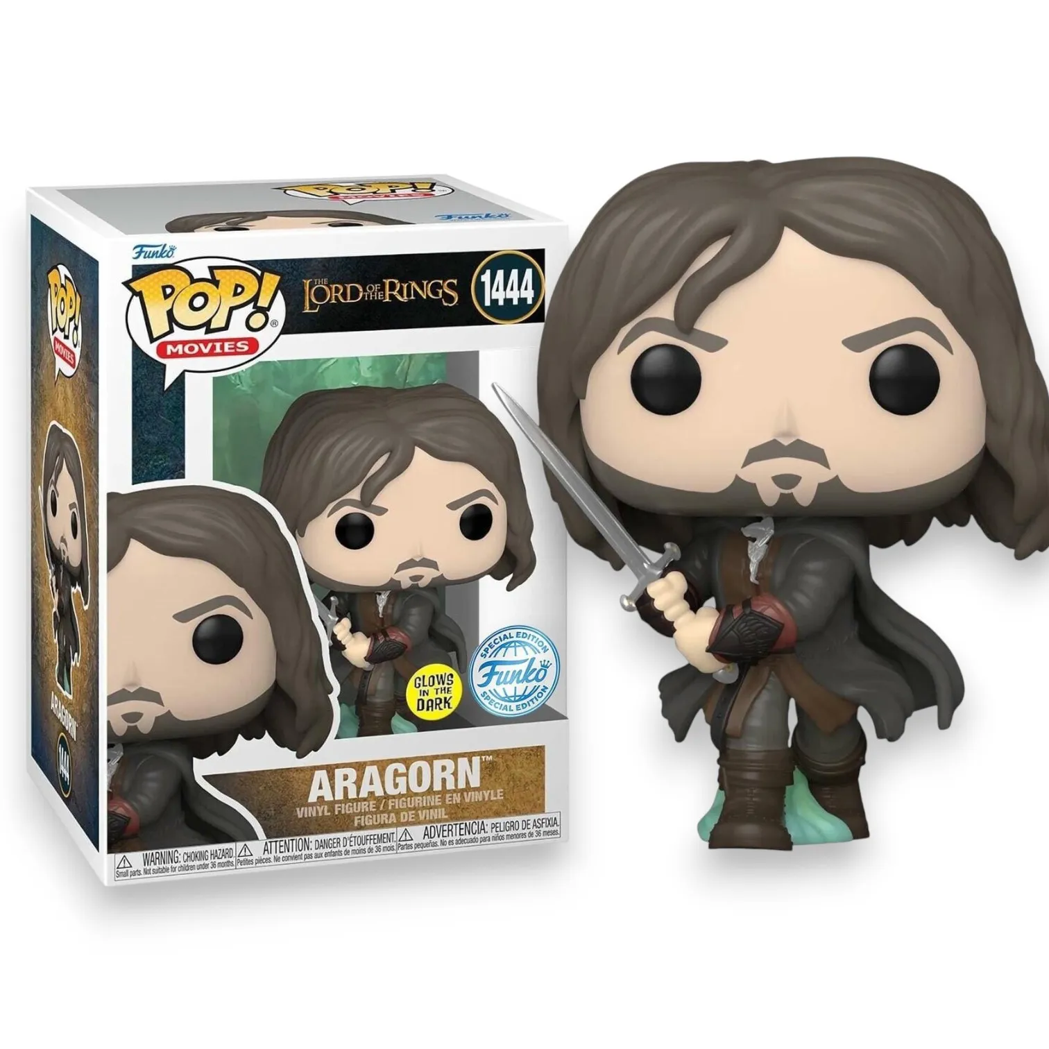 Фигурка LOTR Aragorn Army of the Dead GW Exc — Funko Pop Vinyl 1444