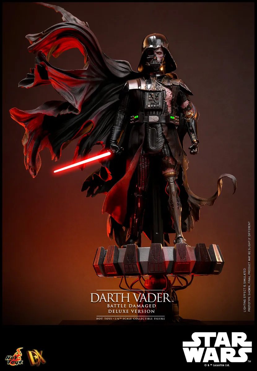 Фигурка Darth Vader Battle Damaged — Hot Toys DX45 Star Wars 1/6 Deluxe