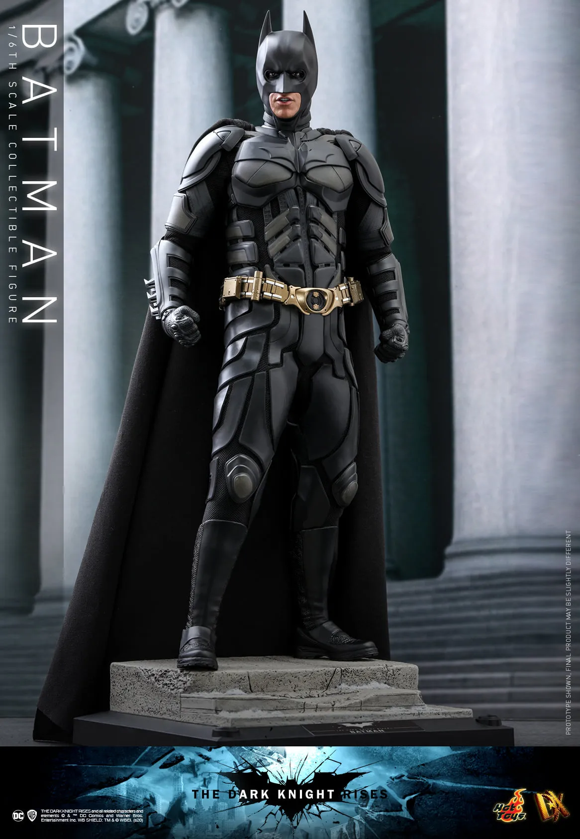 Фигурка Бэтмен — Hot Toys DX19 Dark Knight Rises Batman 1/6