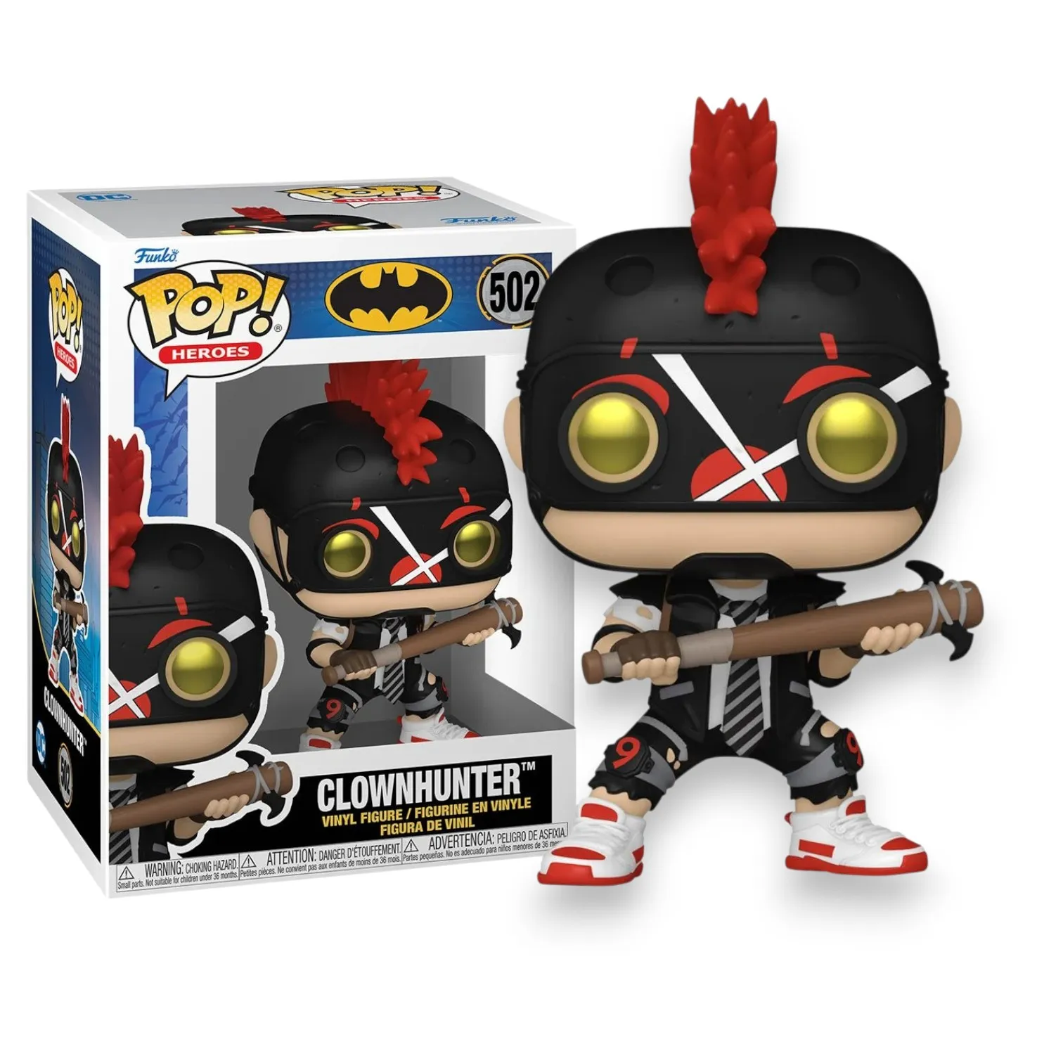 Фигурка Batman War Zone Clownhunter — Funko Pop! Vinyl 502